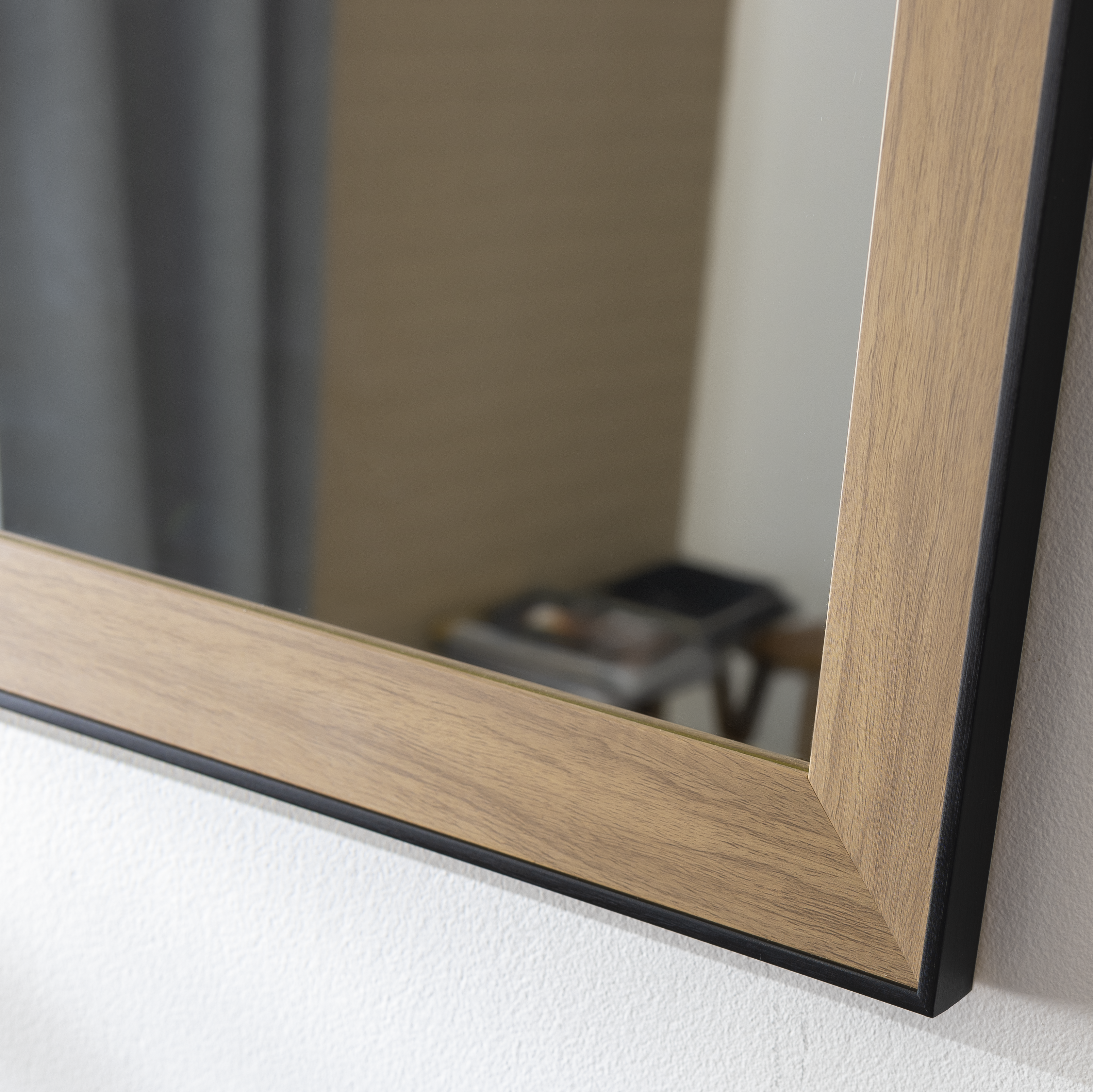 Lustro Industriel 50 x 150 cm brązowo-czarne Inspire - 16