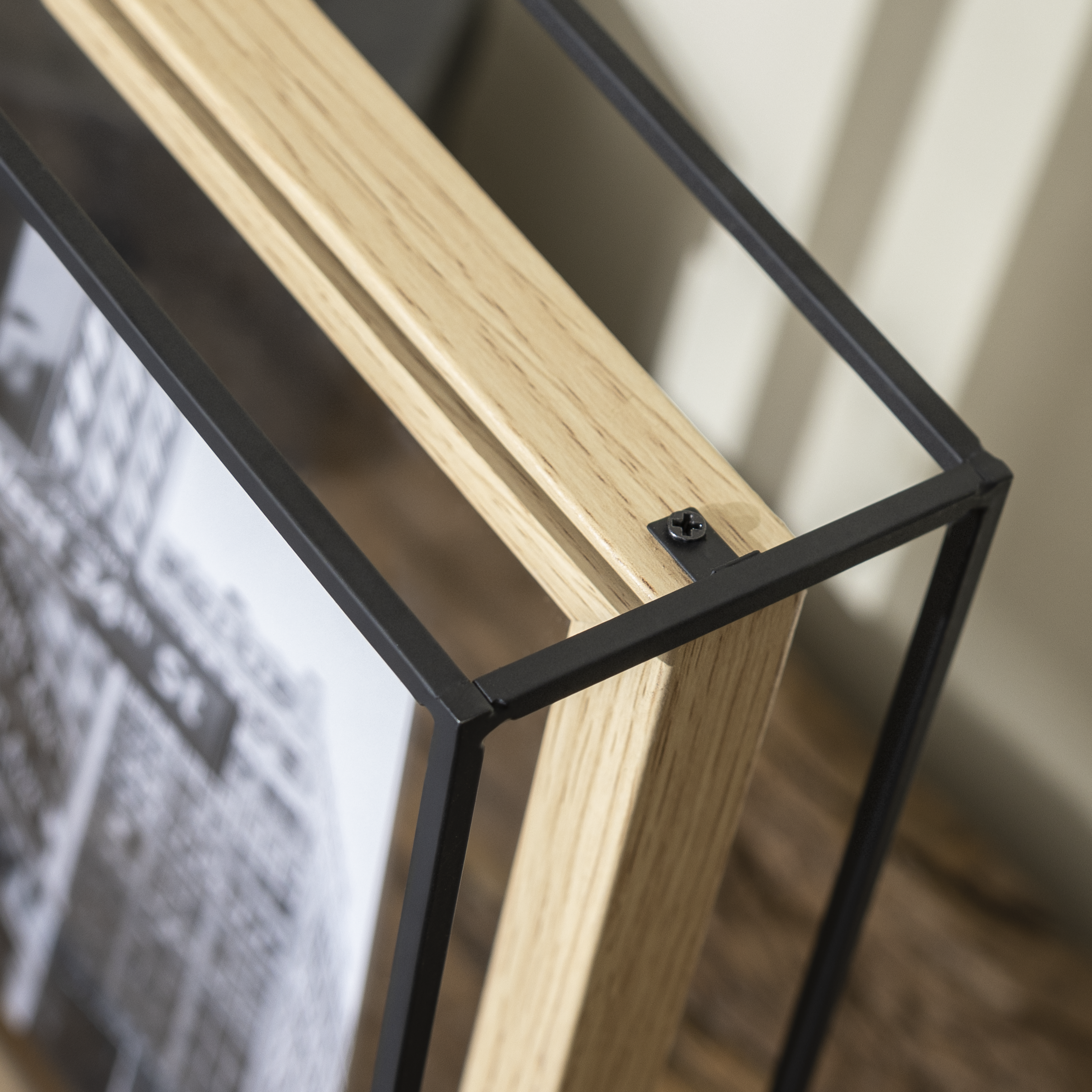 Cadre Facto, H.18 x l.13 cm chêne, INSPIRE - 9