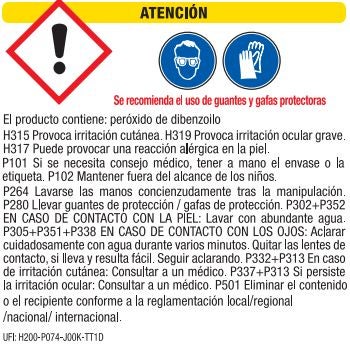 Taco de inyección química resina de poliéster STANDERS de 165 ml blanca - 3