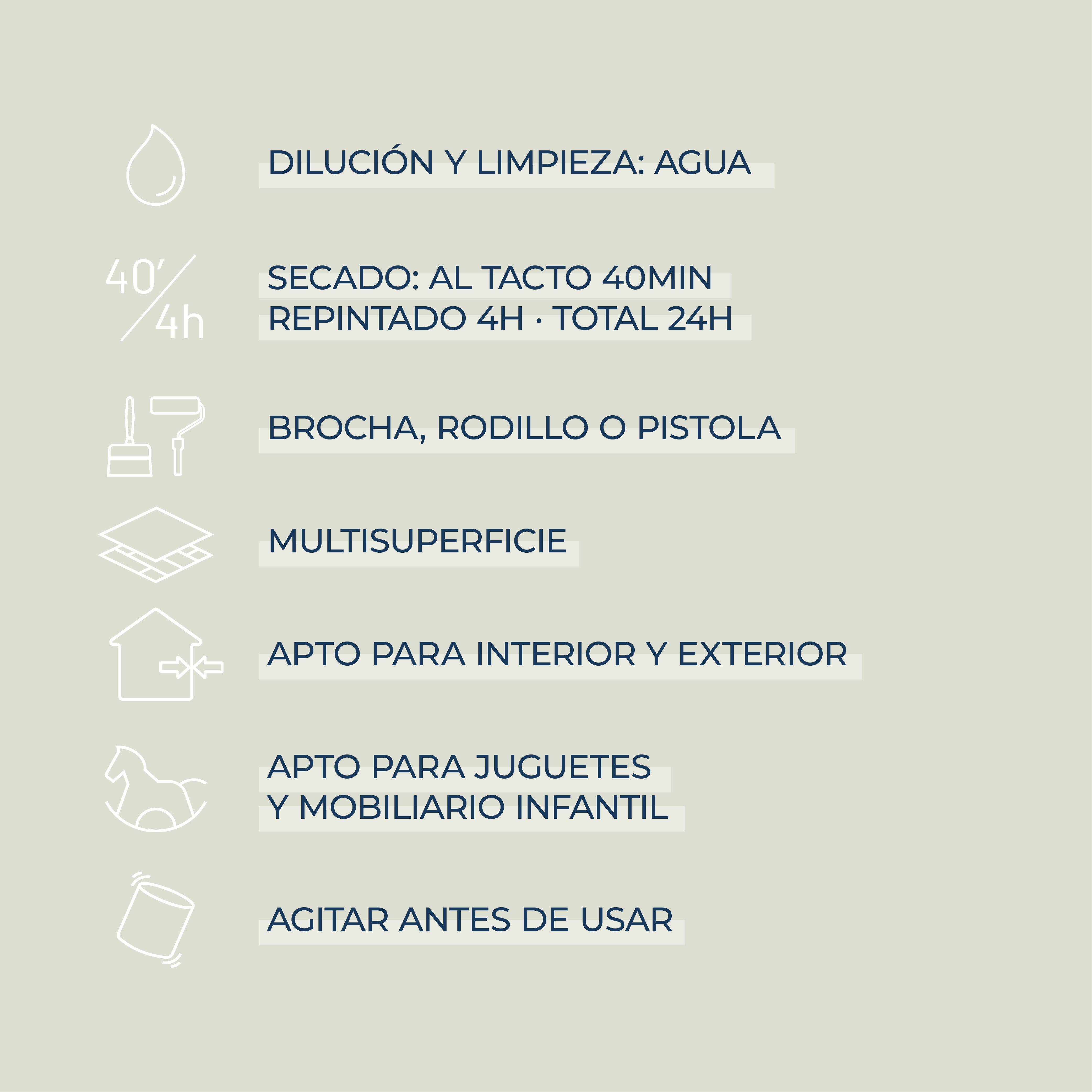 Barniz al agua satinado La Pajarita 250ml - 4