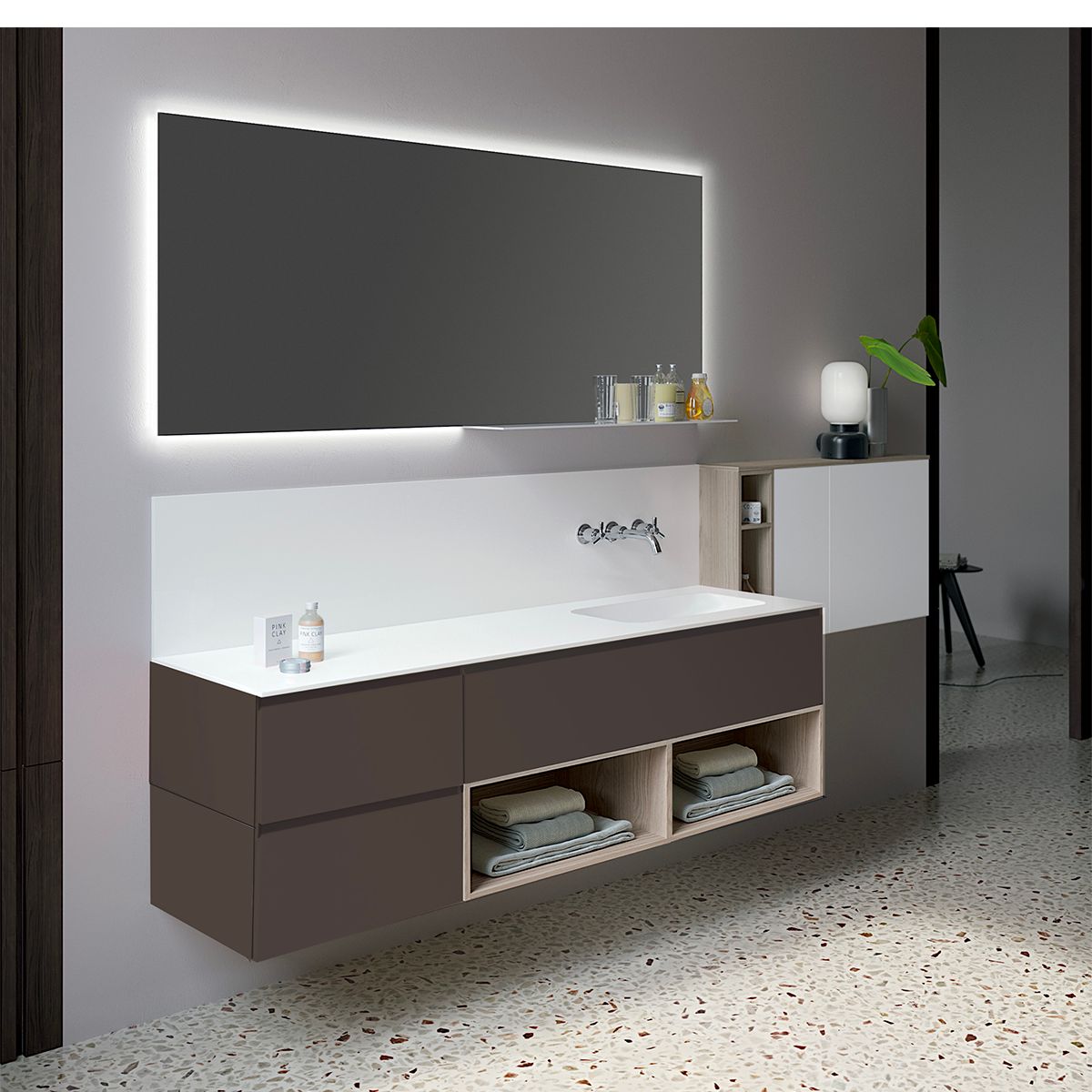 Asciugamano Spiaggia 70x140 Cm Con Gatto, Scoiattolo E Uccello – Morbido Cotone Assorbente – Regalo Natale