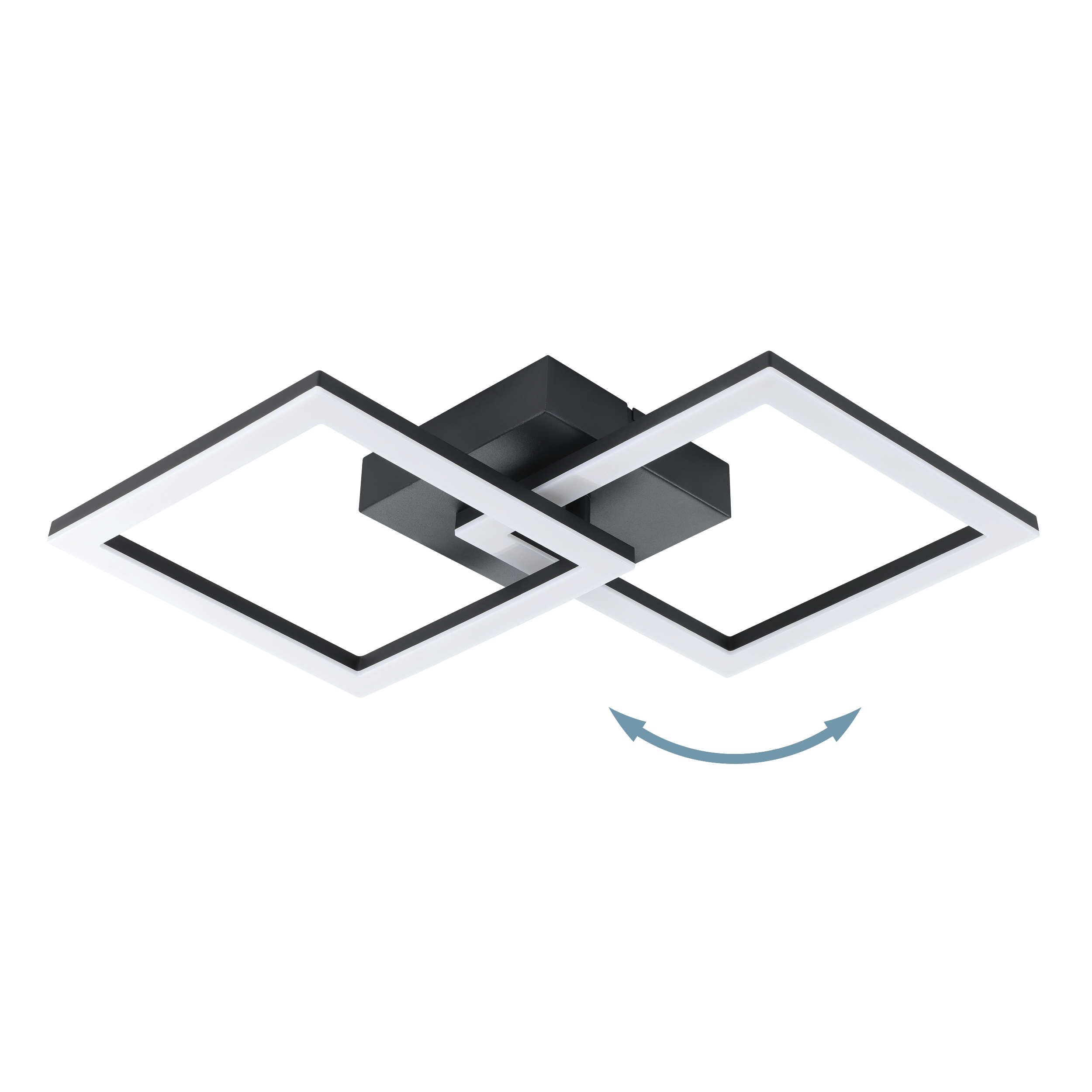 Candeeiro de teto led quadrado HUERTA-E 4000K branco - 3