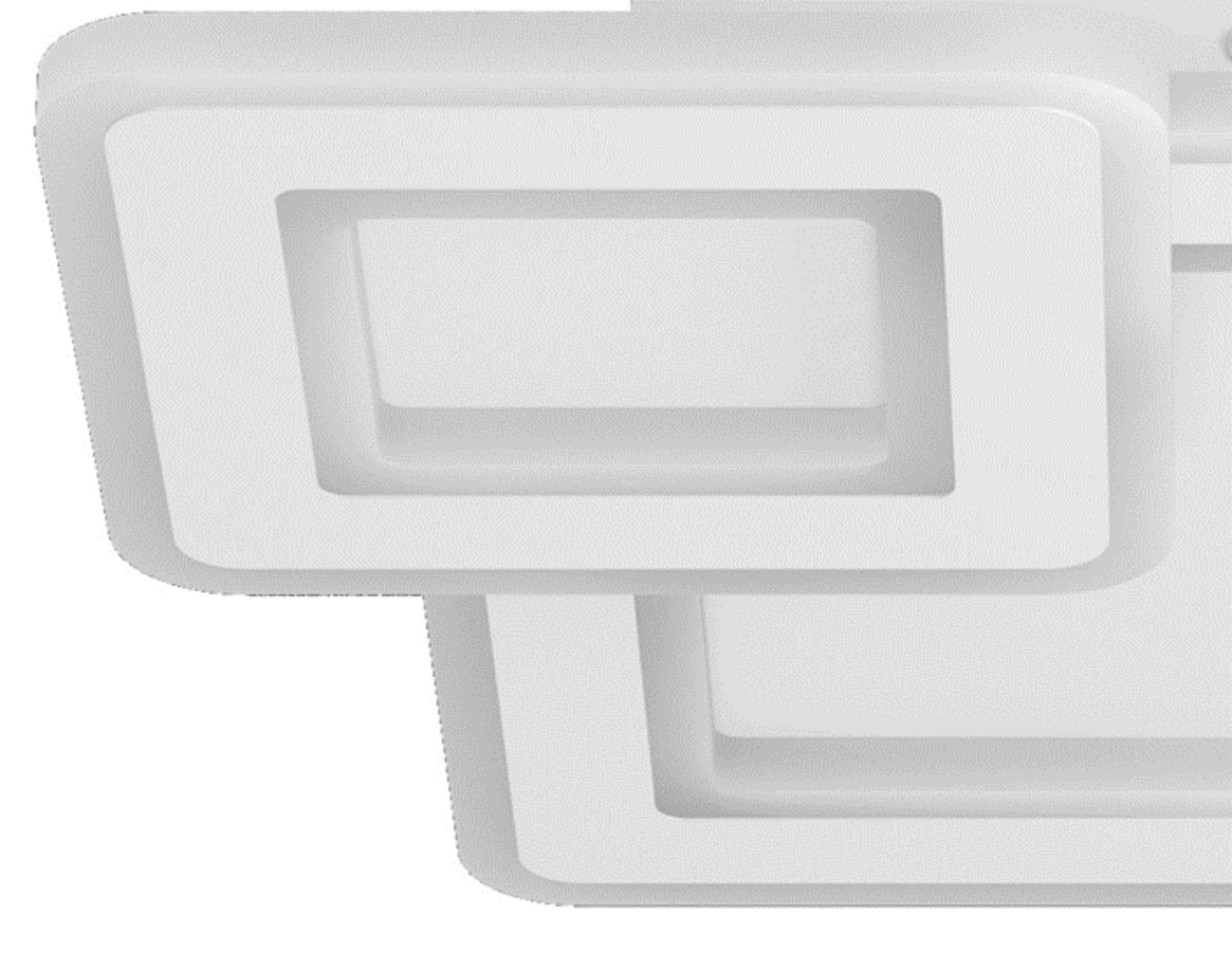 Plafón LED rectangular blanco KAOLI 4300 lm color de la luz de cálida a fría CCT (2700K-6500K) 31 cm IP20 - 8