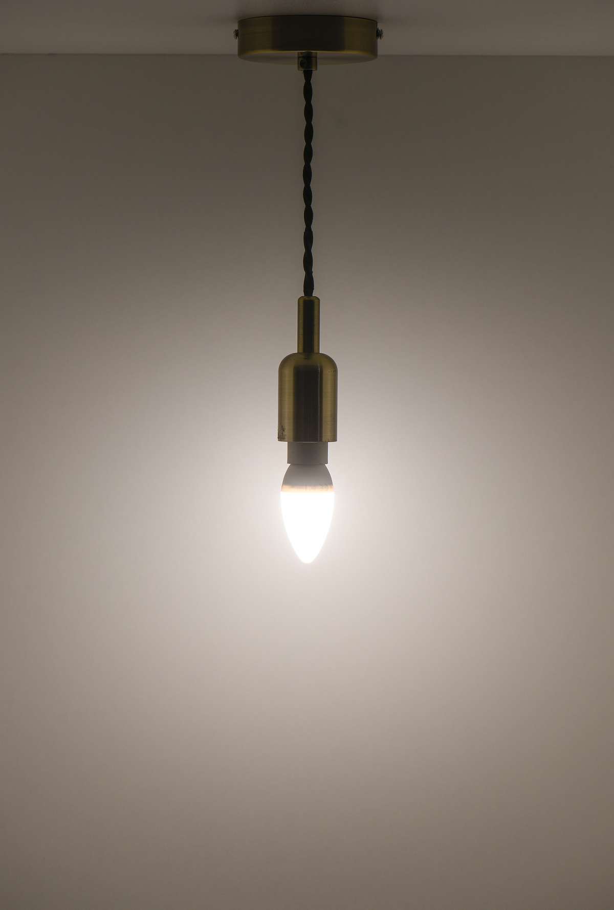 Lâmpada led click 4000k E14 vela 470LM branco - 2