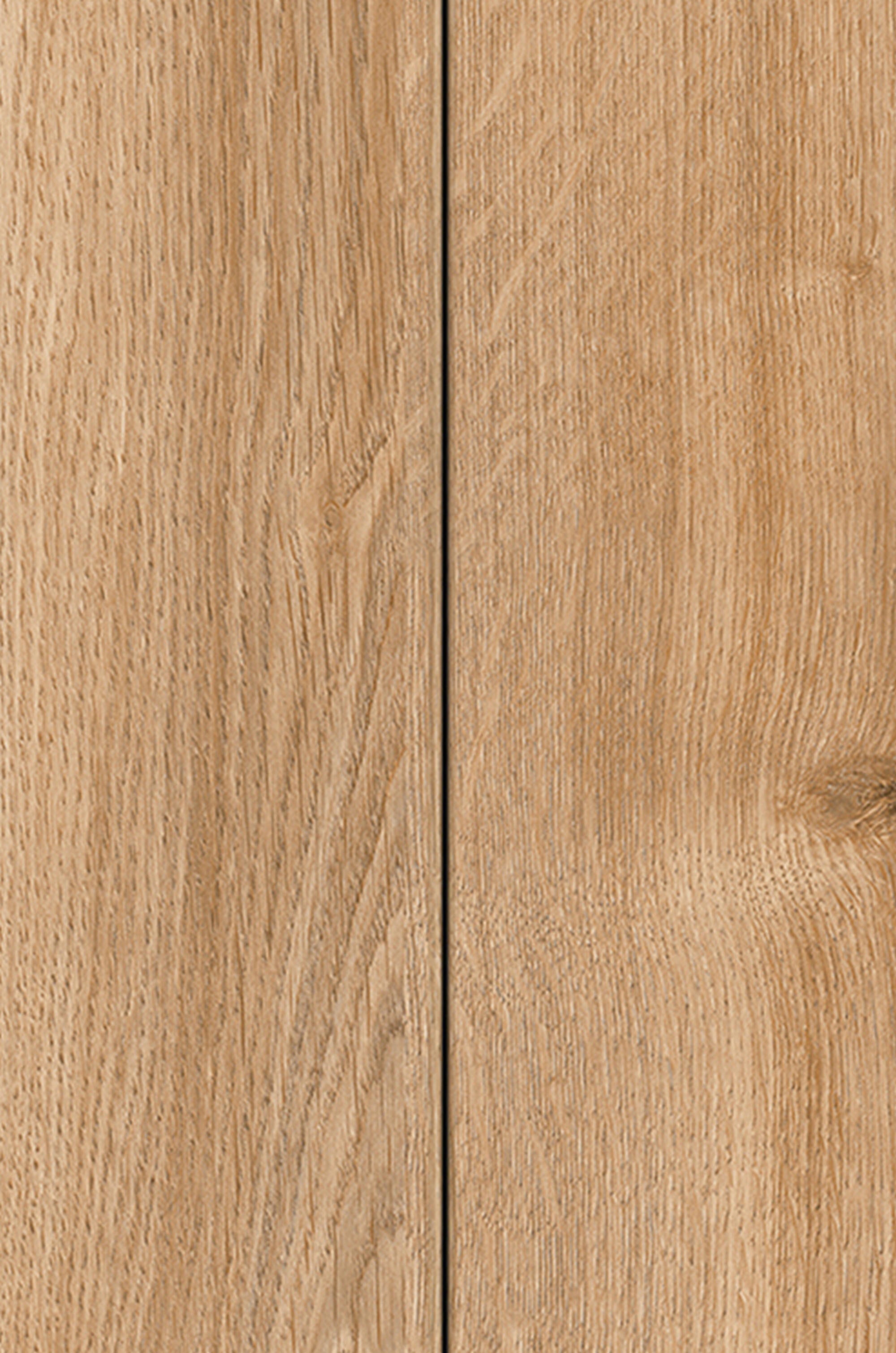 Puerta de interior corredera ciega maciza melamina Line Plus Chicago roble con uñero y condena anchura 62,5cm - 3