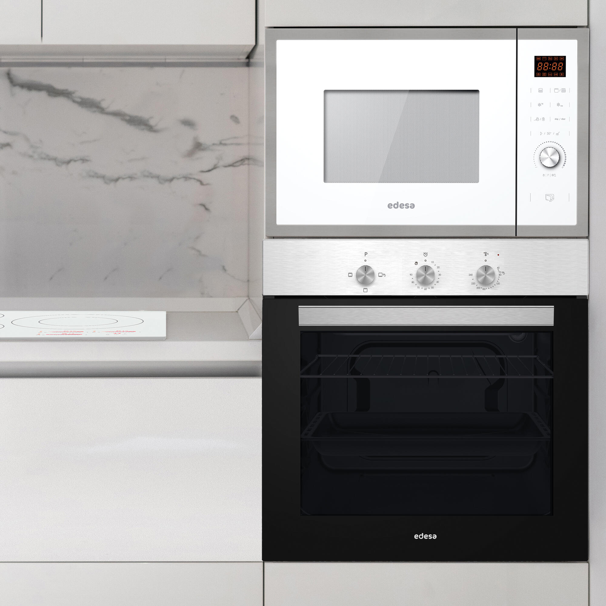 Horno EDESA EOE 5020 X convencional 62 litros Manual negro Clase A - 3