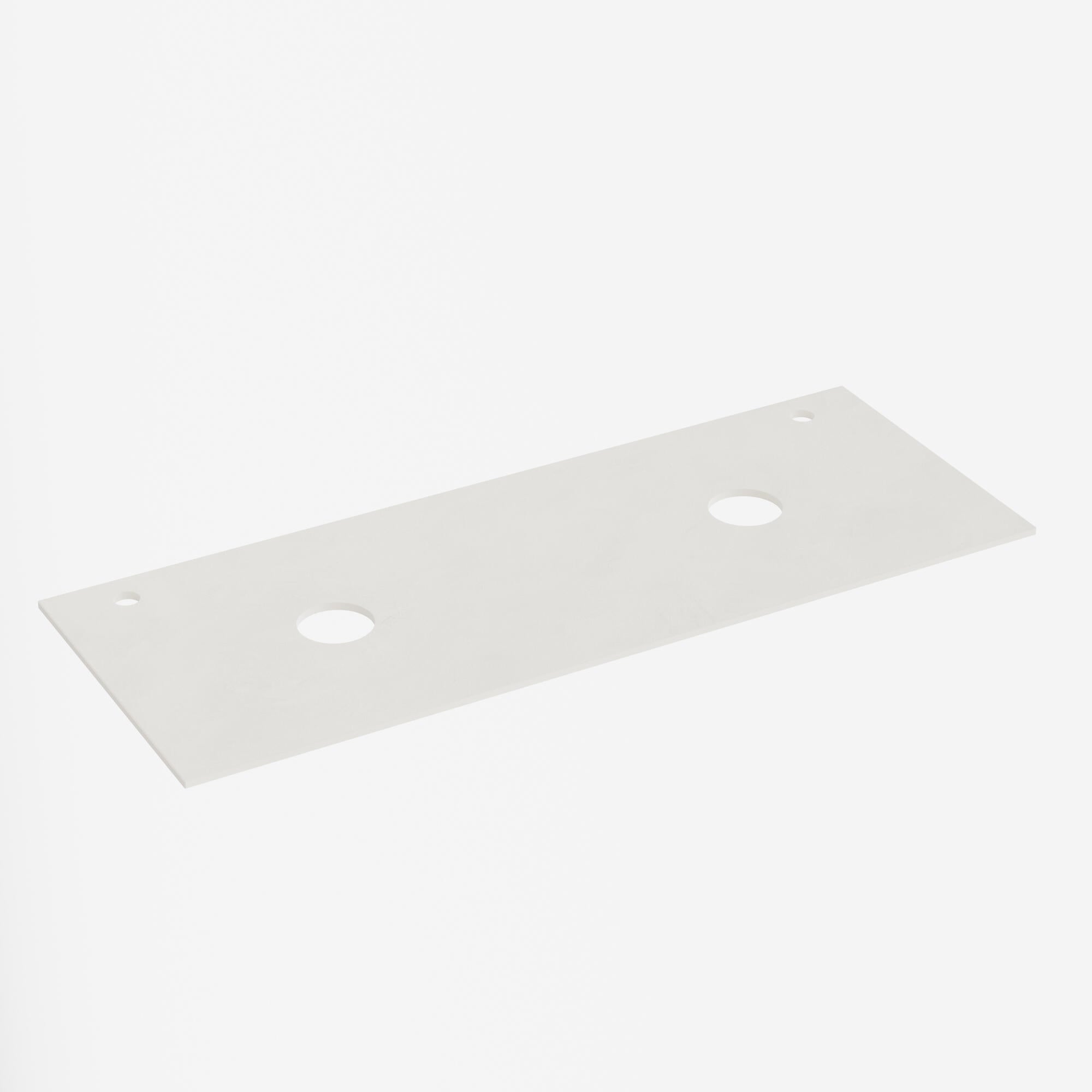 Encimera lavabo dekton blanco roto 121x46x1.2 cm