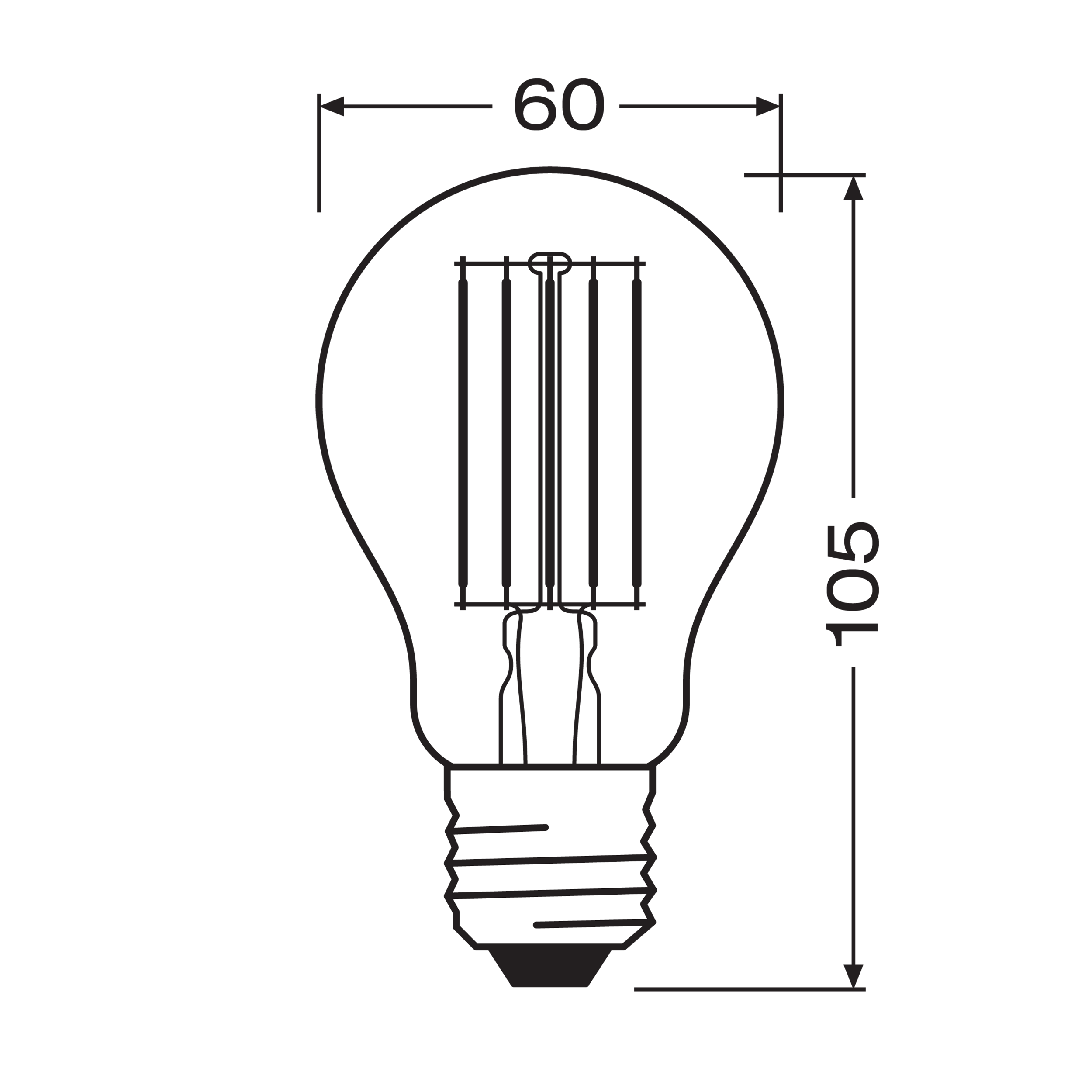 Żarówka LED E27 11 W 1521 lm Zimna biel Osram - 2