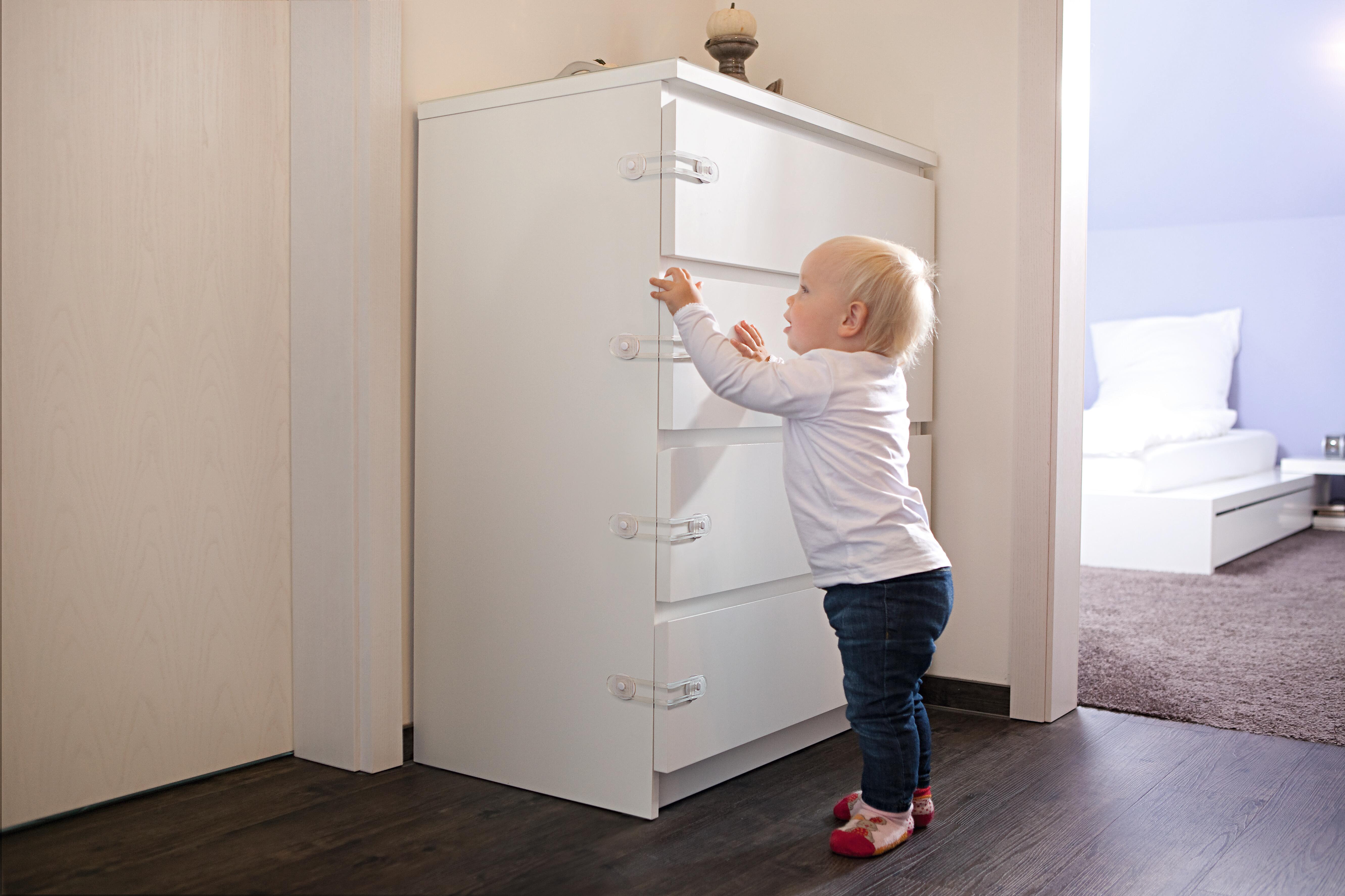 Lot de 2 bloques-tiroir Blanc ABUS - 2