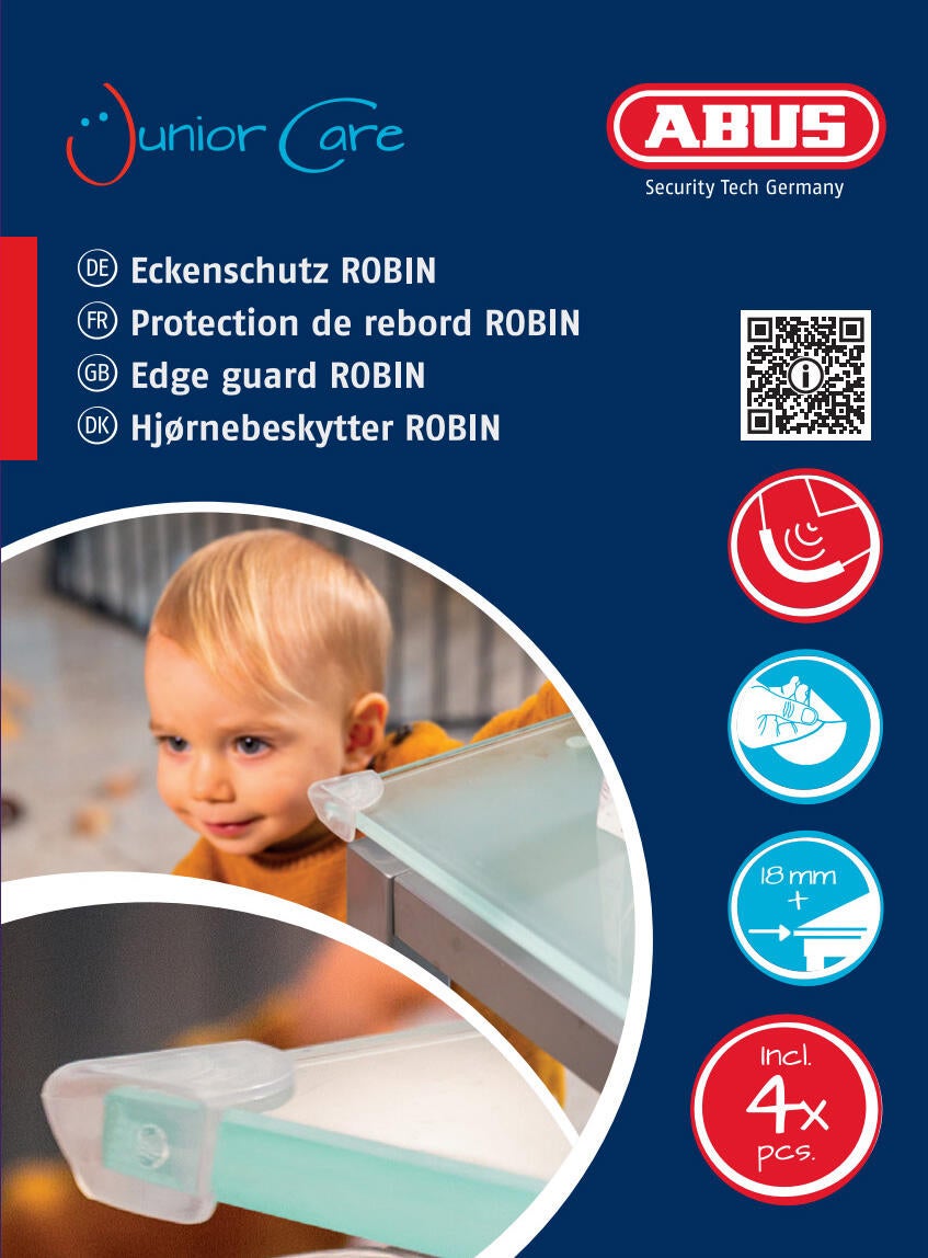 Lot de 4 protections d’angle Transparent ABUS - 6