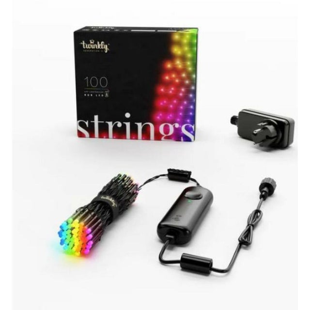 Guirlande extérieure connectée 8m RGB 100 Led Twinkly String