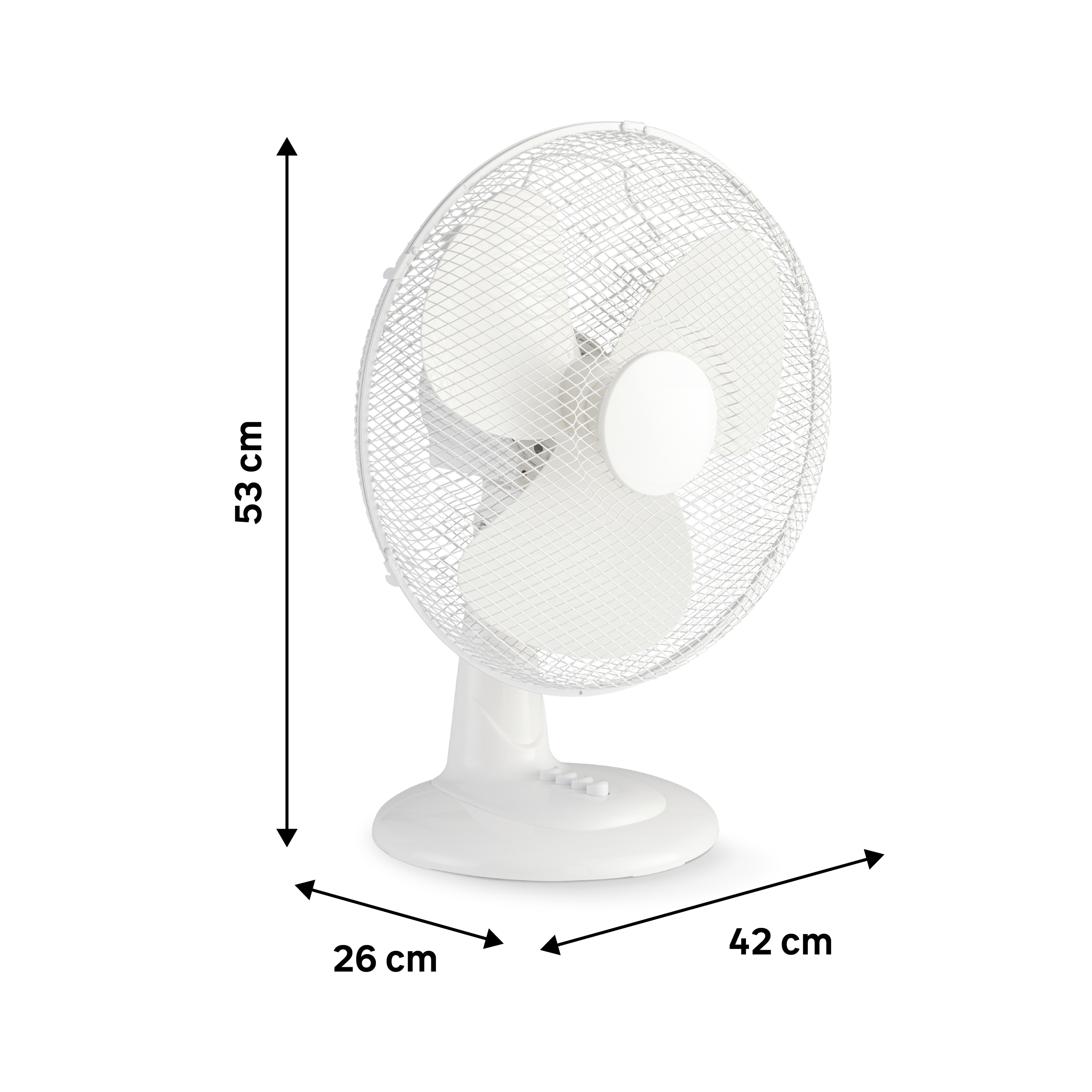 Ventilateur à poser, EQUATION, Moe 4 45 W, D40 cm - 3