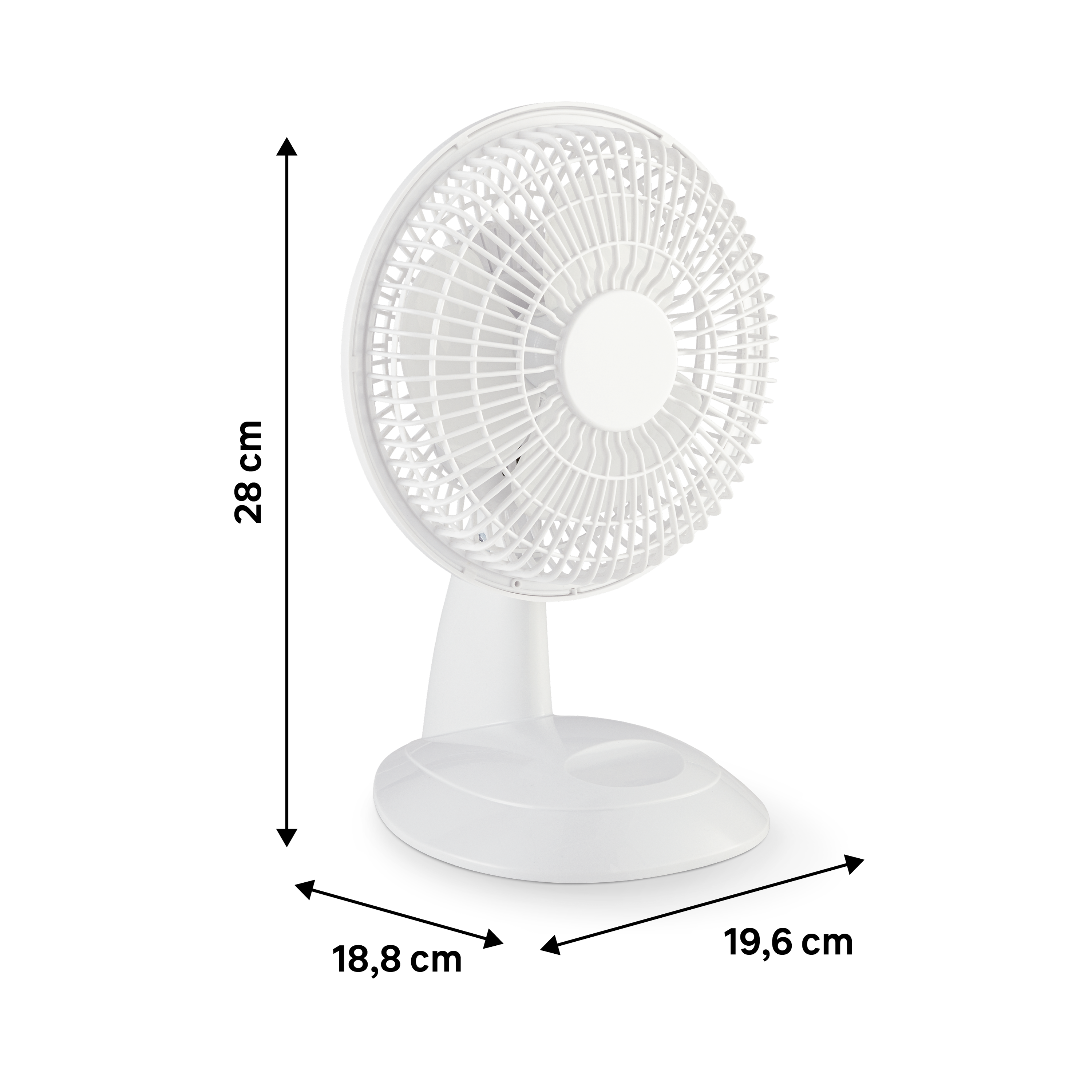 Ventoinha de mesa Moe4 12w d15 cm banco - 6