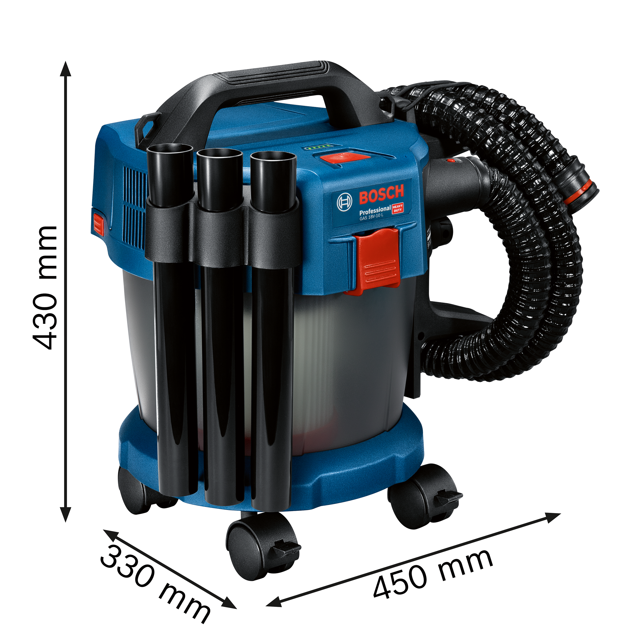 Przenośny odkurzacz GAS 18V-10 L 0AK BOSCH PROFESSIONAL - 13