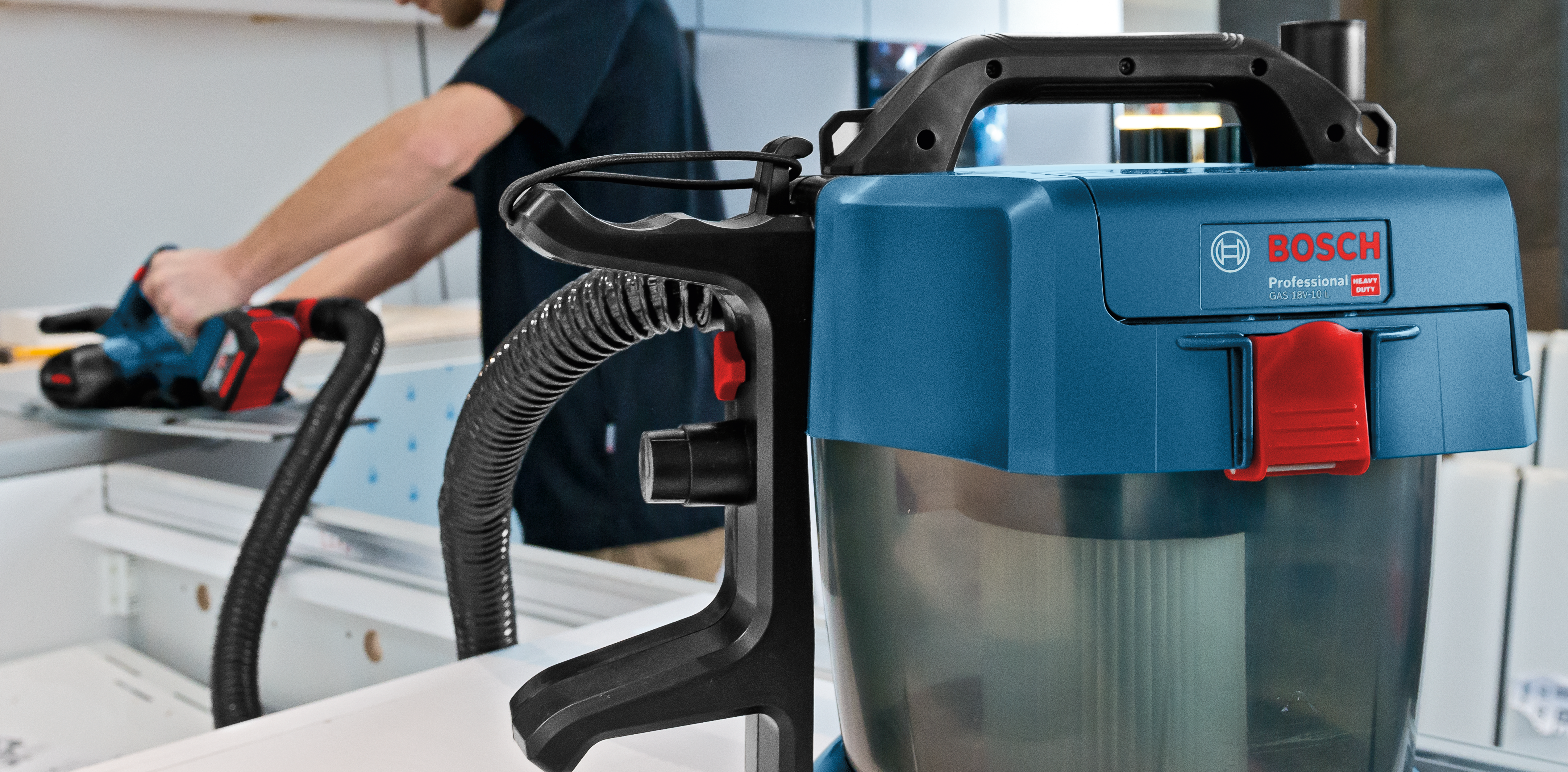 Przenośny odkurzacz GAS 18V-10 L 0AK BOSCH PROFESSIONAL - 3