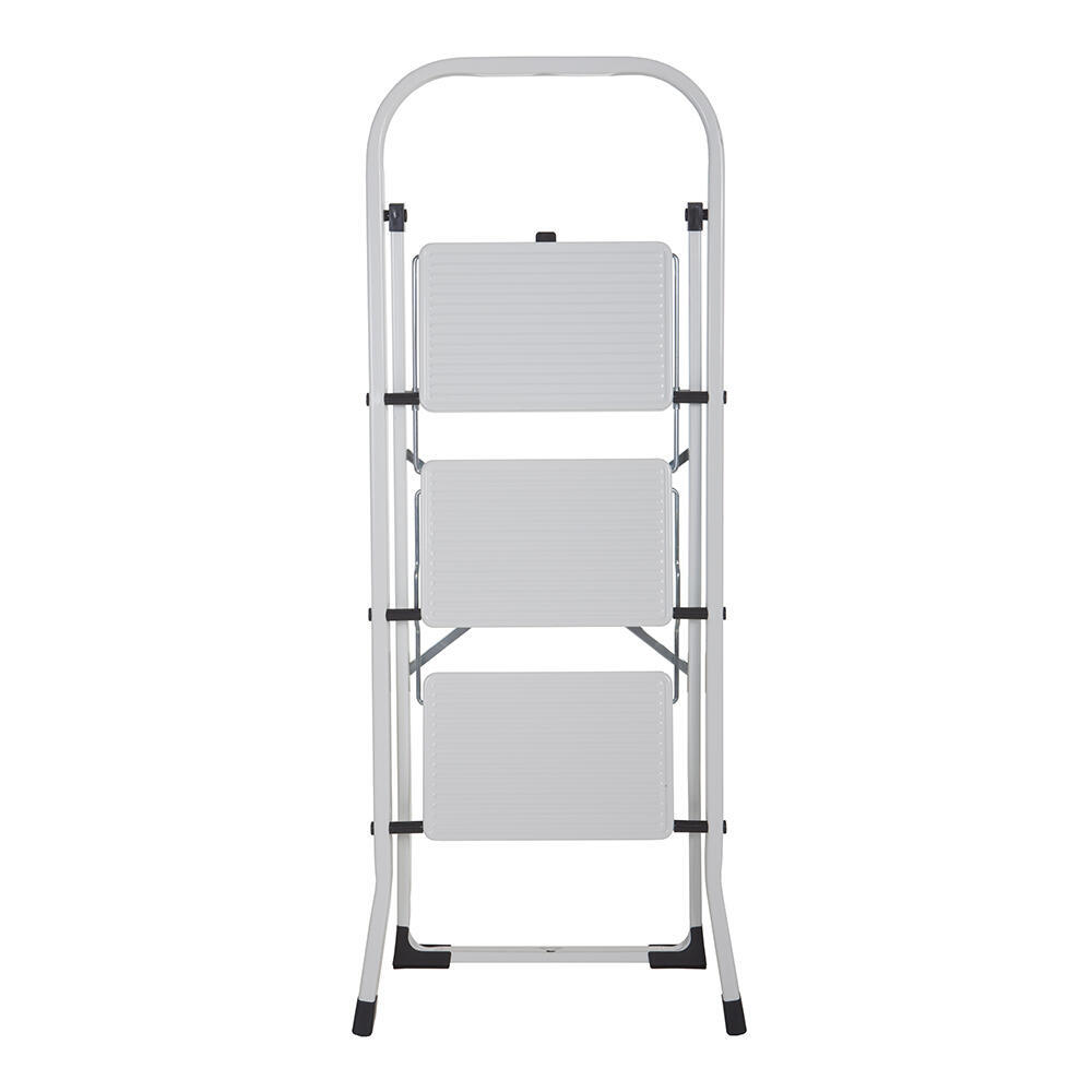 Marchepied HAILO Acier xl 3 marches blanc - 5