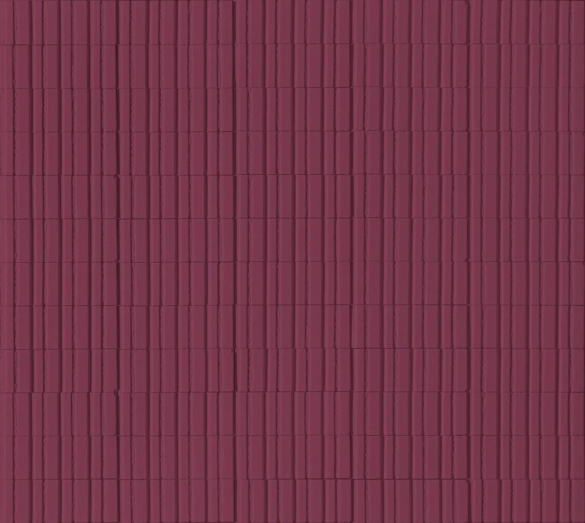 Piastrella da rivestimento interno in gres porcellanato 7.5 x 20 cm non rettificato lucido rosso Tradition Sp. 11.5 mm 0.78 mq - 3