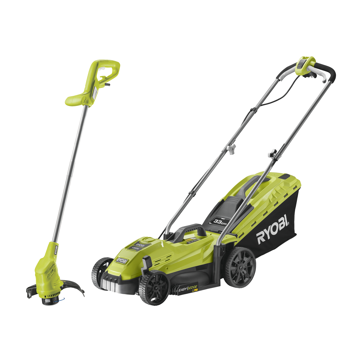 Conjunto corta relvas e aparador RYOBI 1300W + 290W - 2