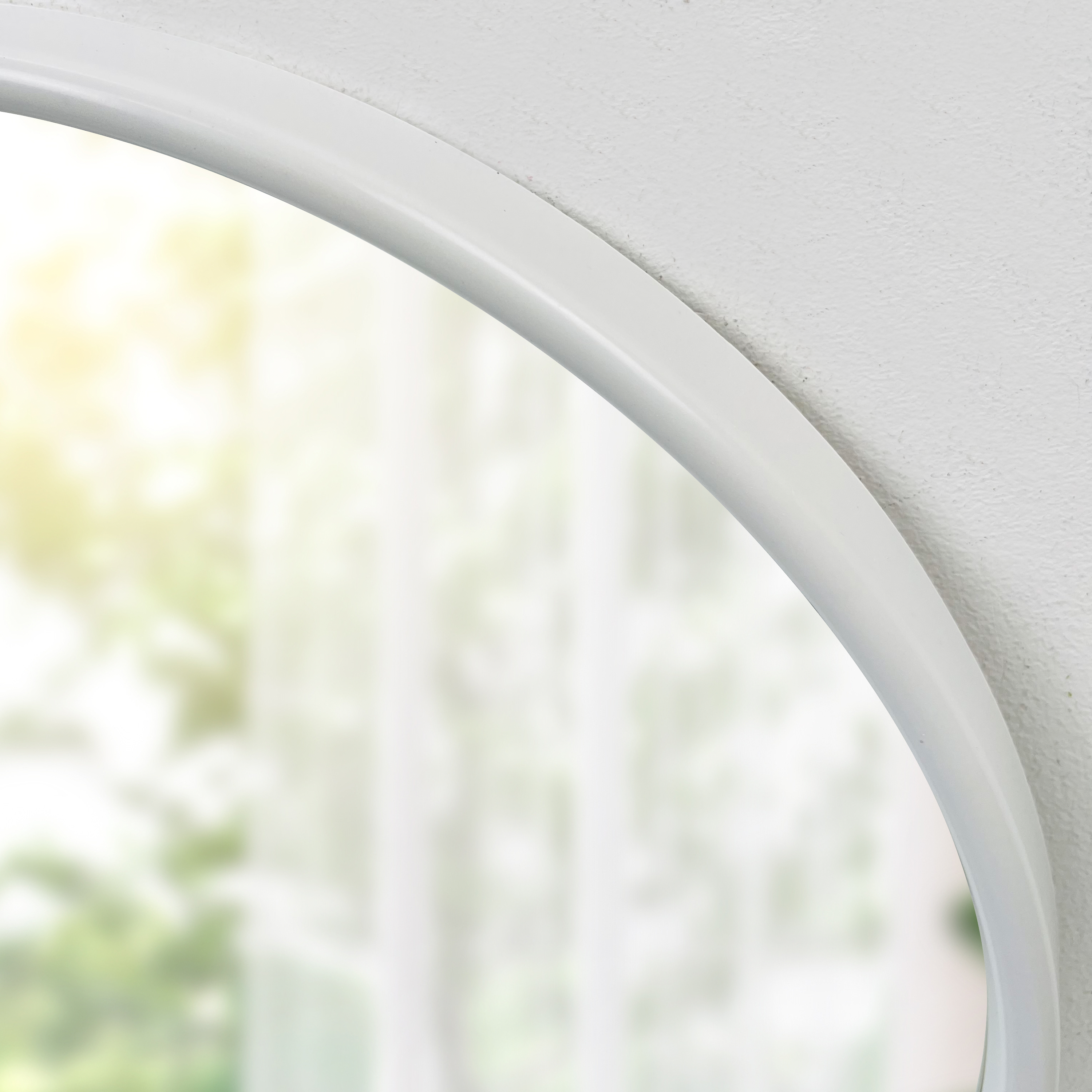 Lustro okrągłe Sweet białe śr. 42 cm Inspire - 10