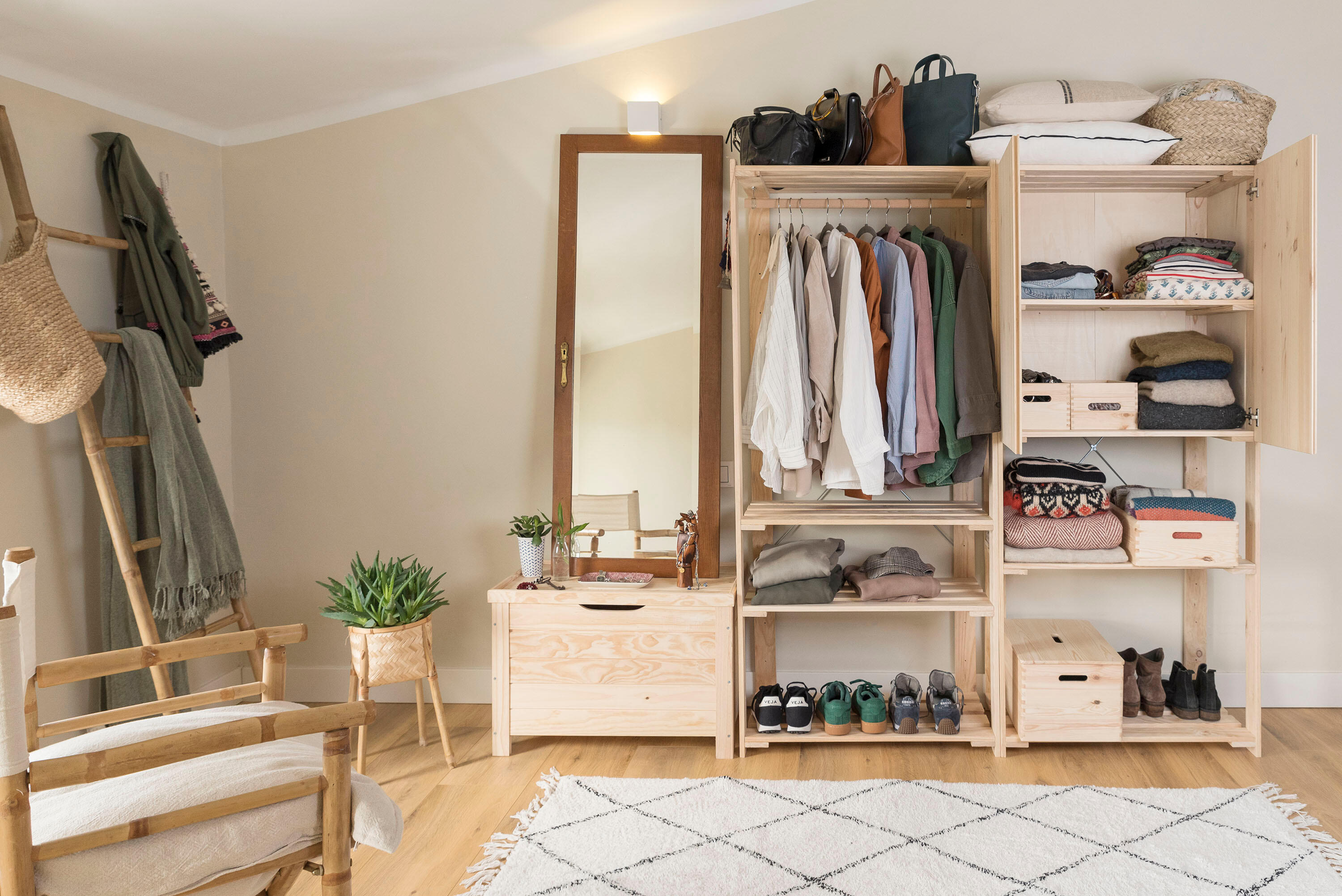 Kit Portas para estante 76,5x40,5x79,5 cm - 16