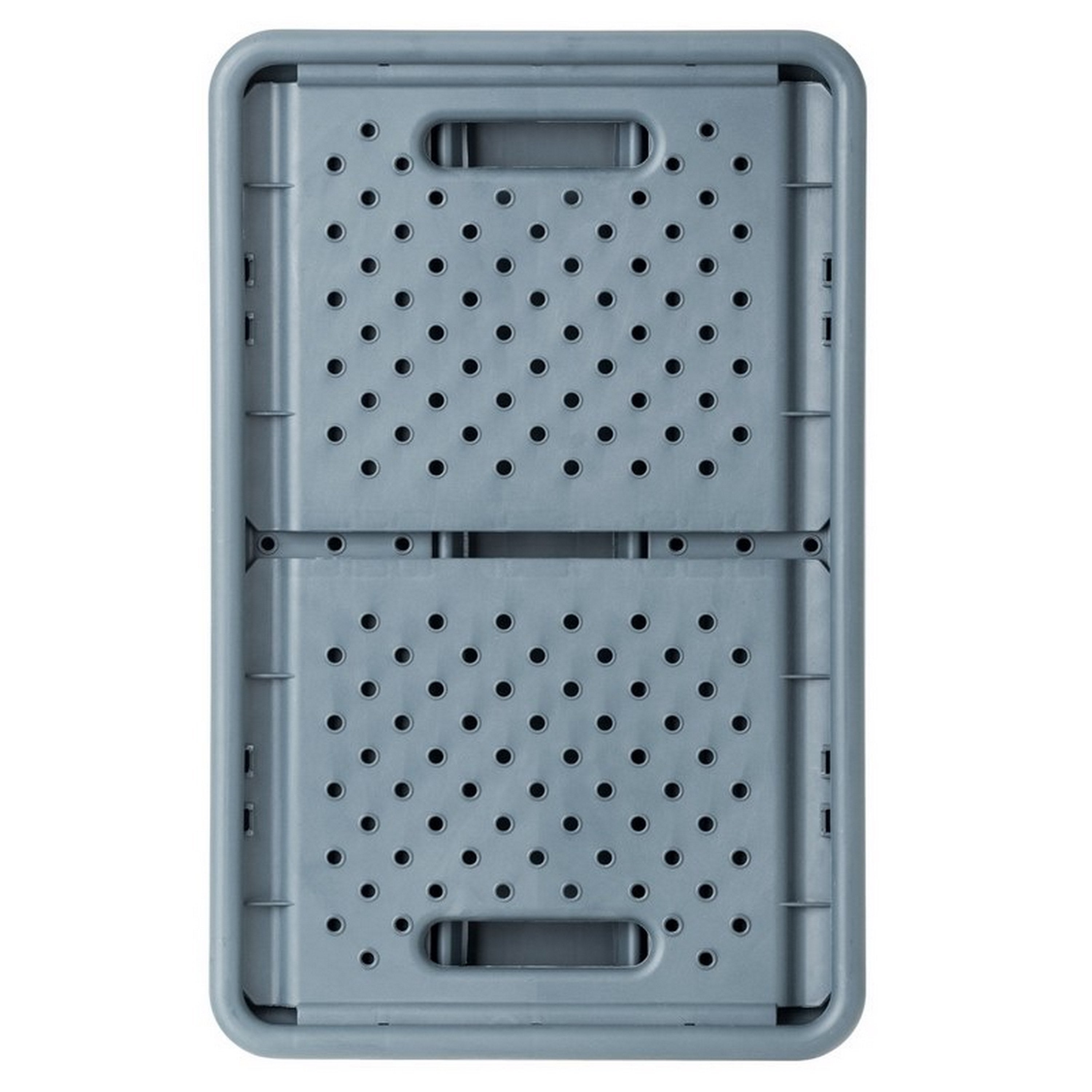 Caixa de arrumação dobrável 23x36x19 cm 11L cinza - 10