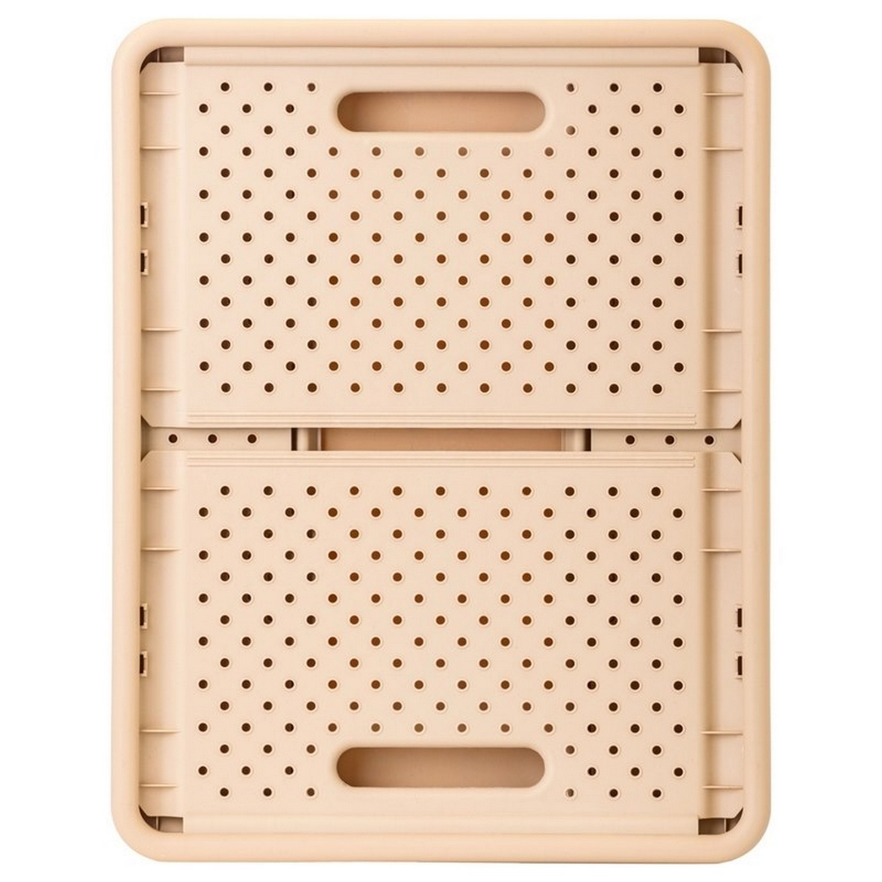 Caixa de arrumação dobrável rosa 36.4x46.3x24.5cm 32L - 6