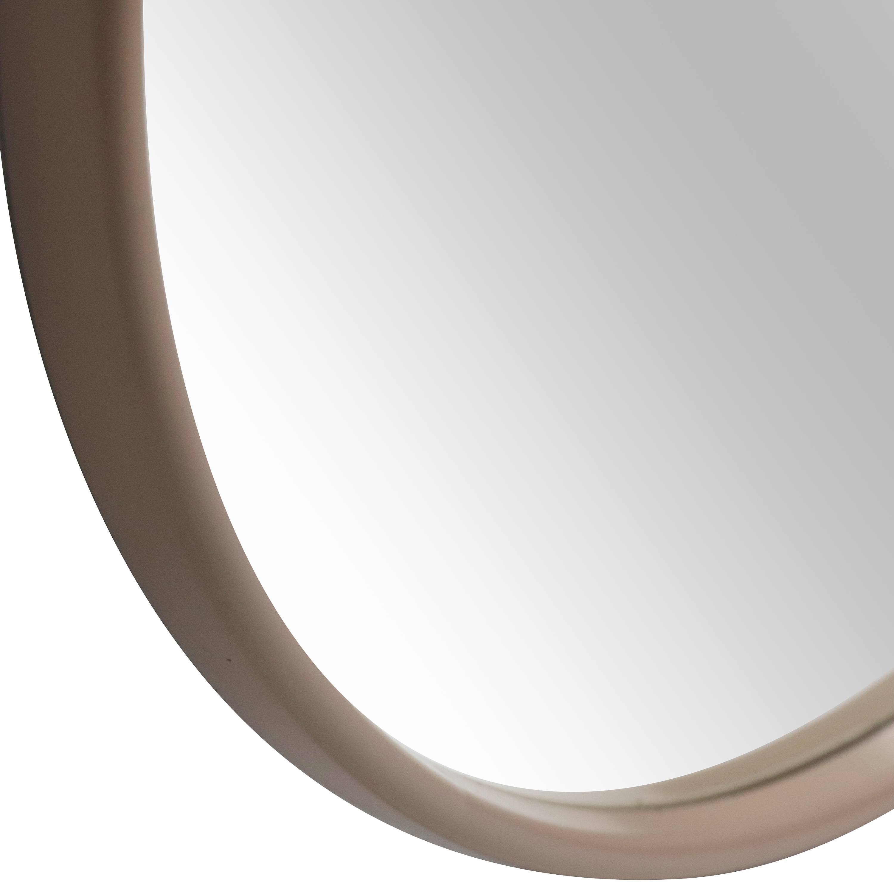 Miroir rond polypropylène beige Sweet INSPIRE diam.42 cm - 6