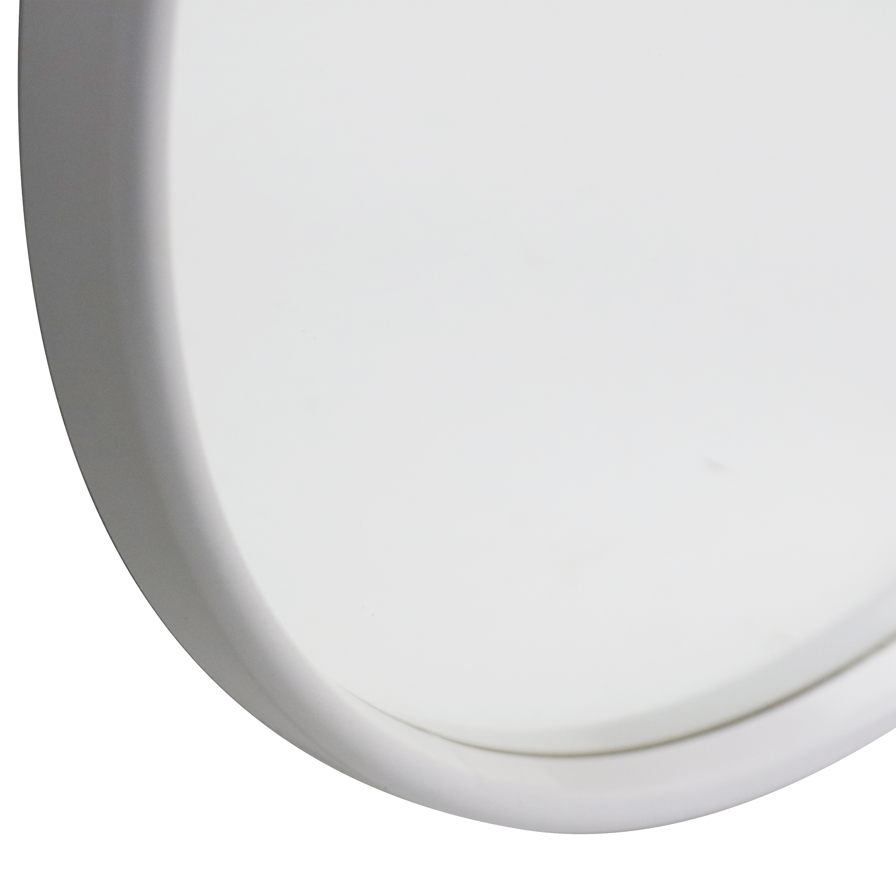 Lustro okrągłe Sweet białe śr. 42 cm Inspire - 7