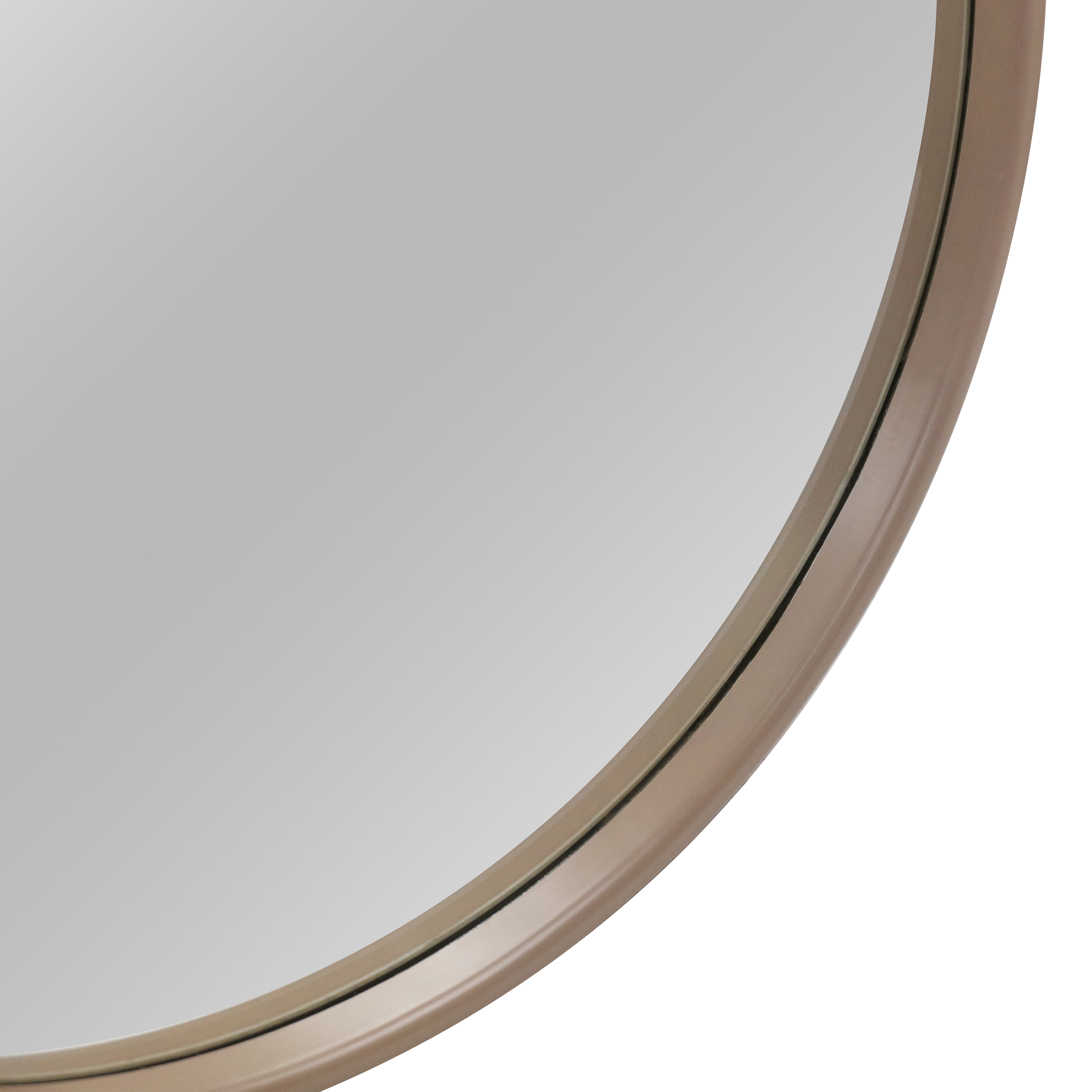 Miroir rond polypropylène beige Sweet INSPIRE diam.42 cm - 5