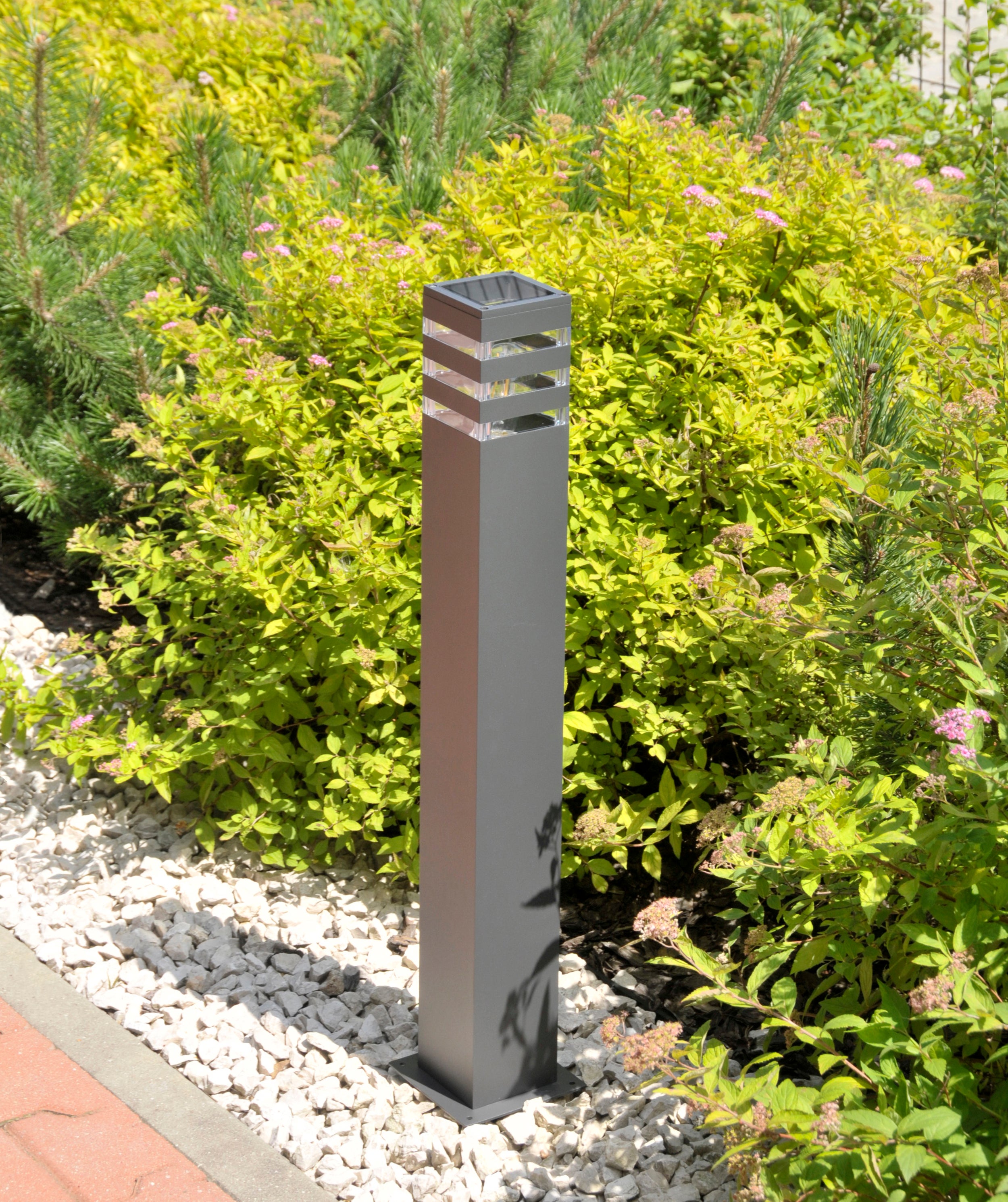 Lampa ogrodowa słupek Teksas IP44 74 cm E27 Polux - 6