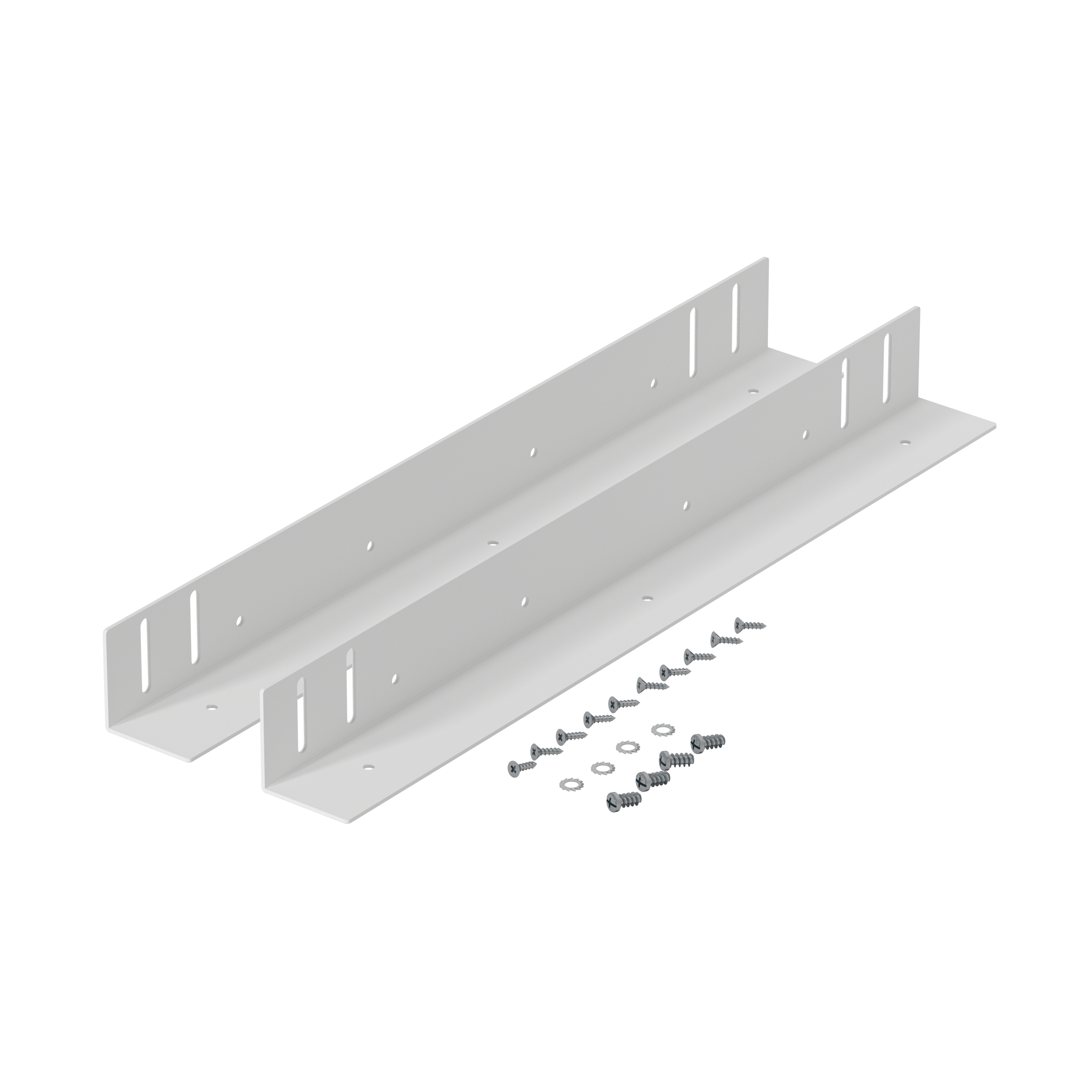 Kit soporte para horno de acero de 51,2x6,2x5,2 cm