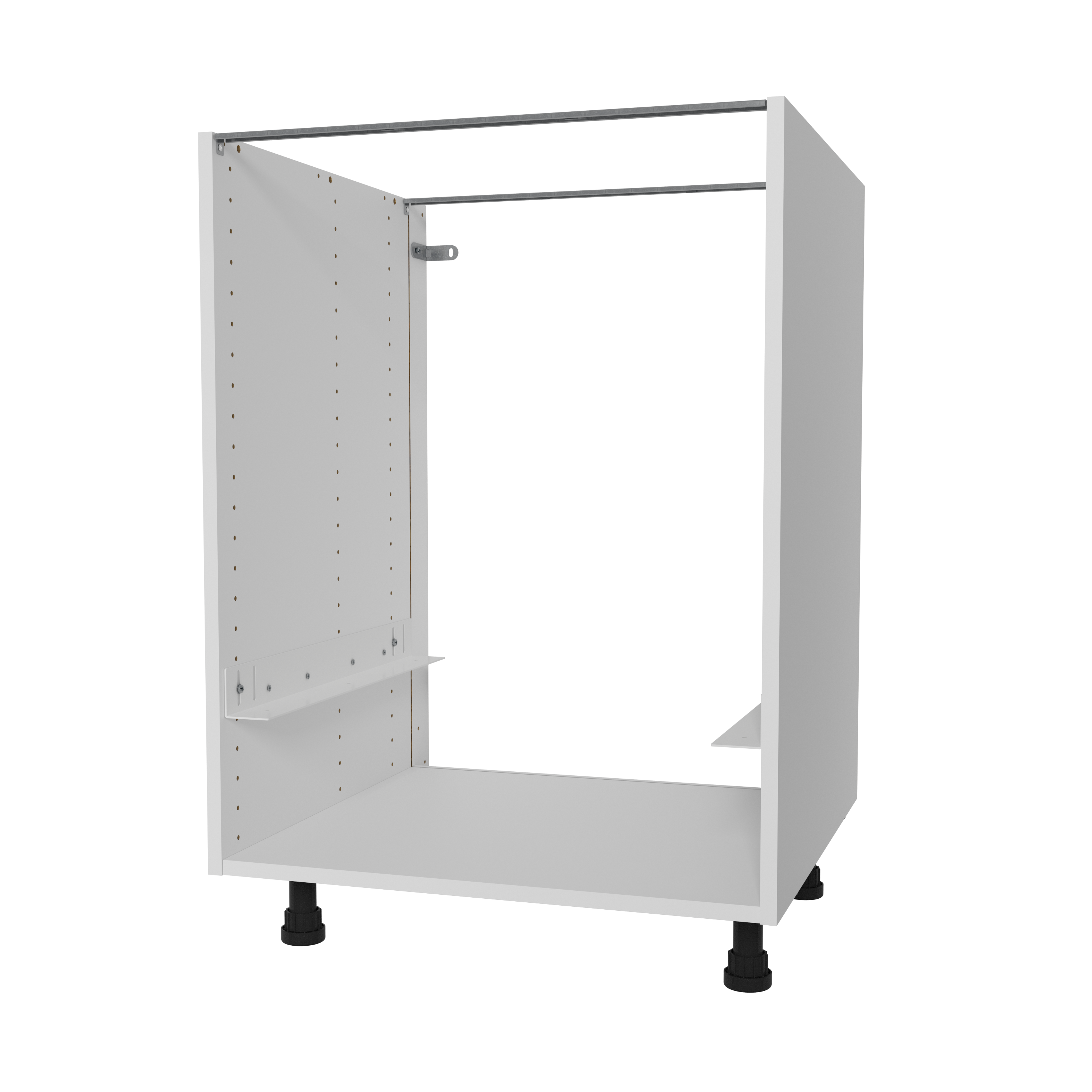 Lot de 2 équerres sous four FINSA blanc H.6.2 x l.51.2 x P.5.2 cm - 5