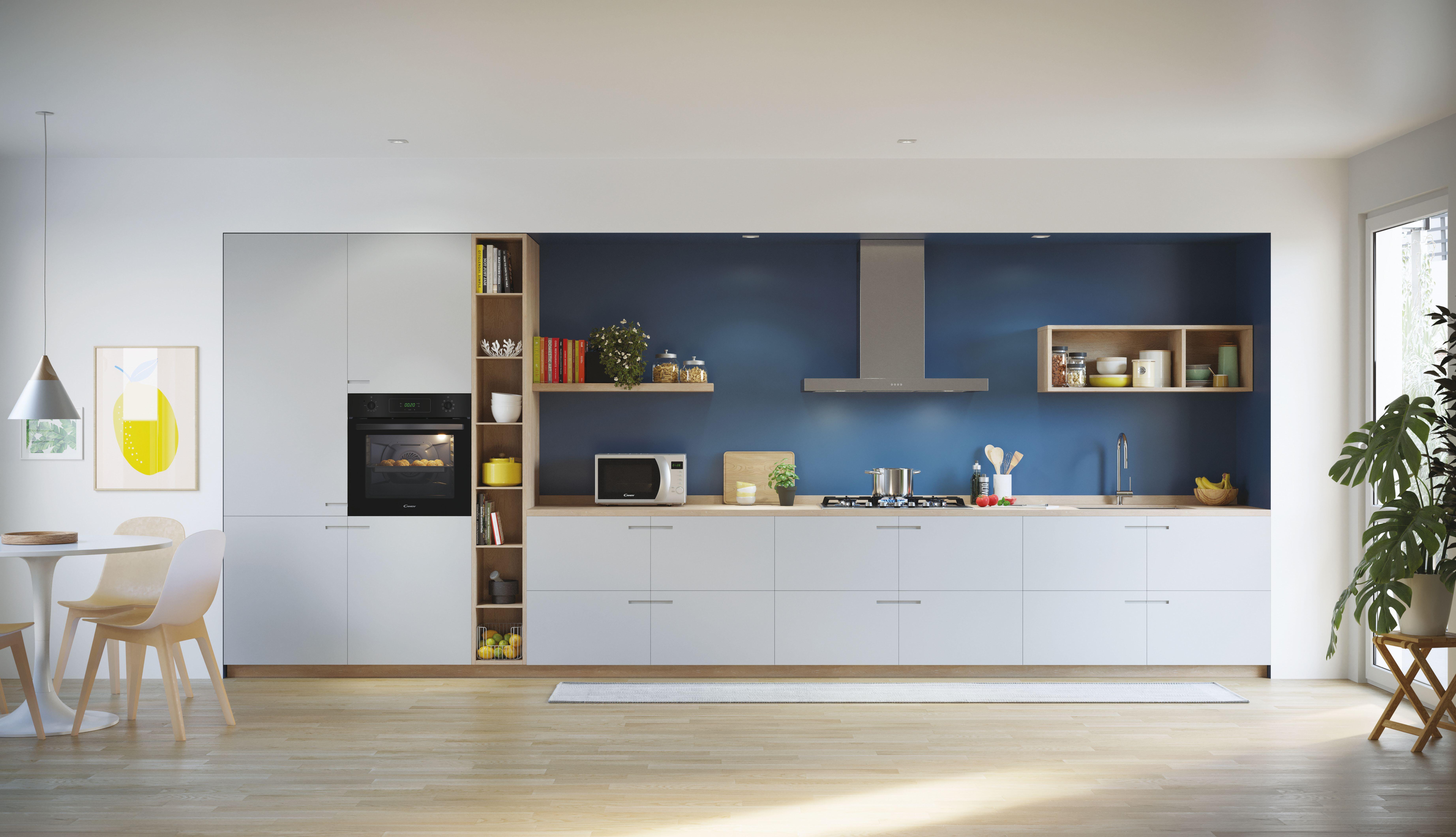 Four chaleur tournante, catalyse, CANDY FIDC N665 Noir - 6