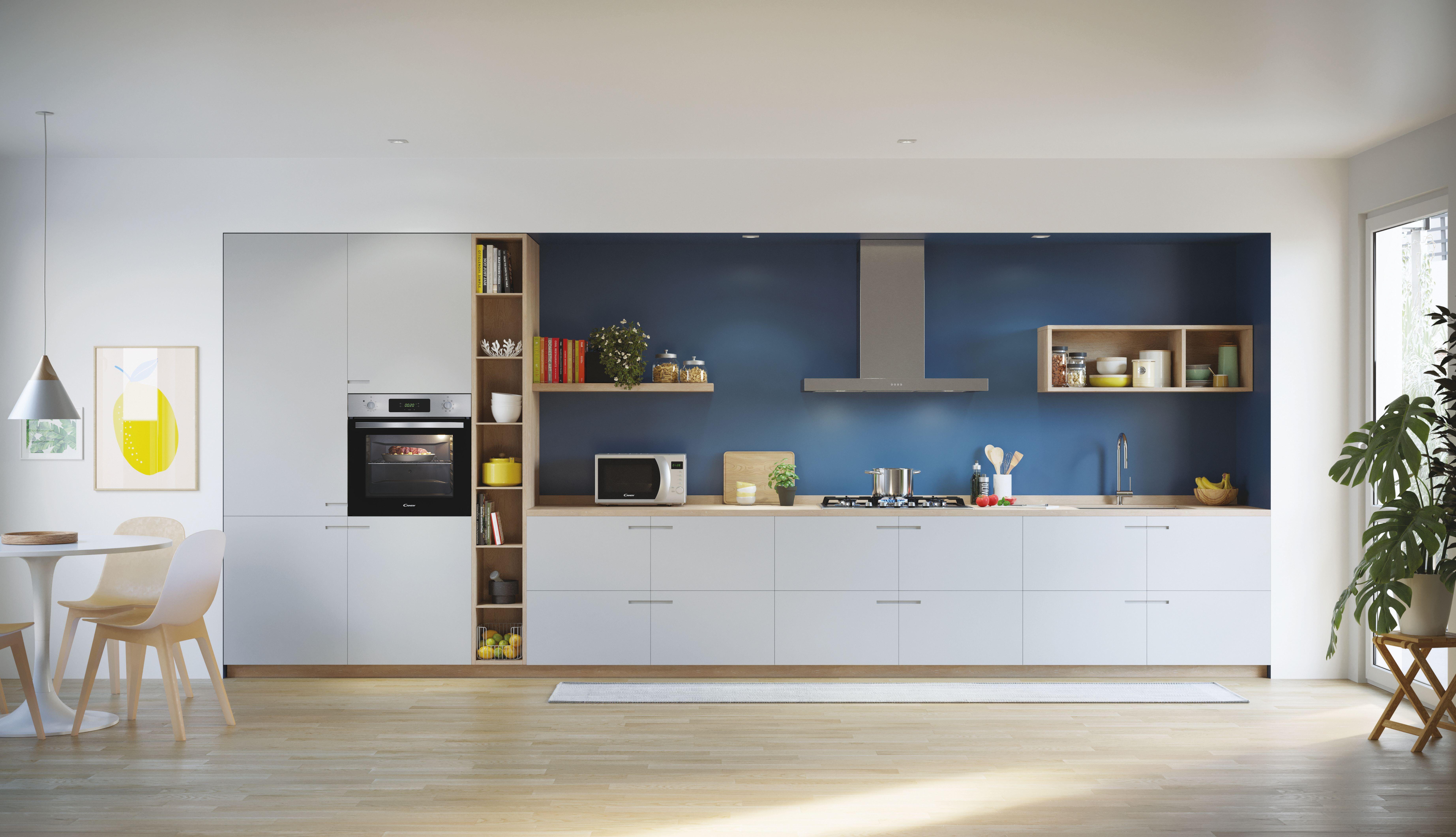 Four chaleur tournante, catalyse, CANDY FIDC X665/1 Inox - 6