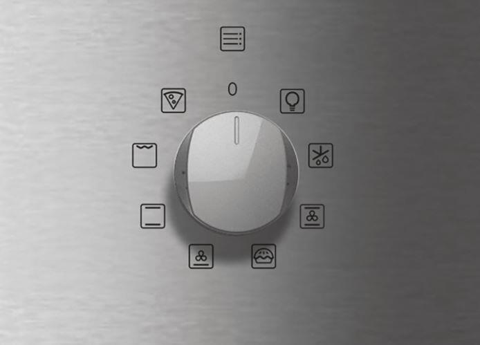 Four chaleur tournante, catalyse, CANDY FIDC X665/1 Inox - 4