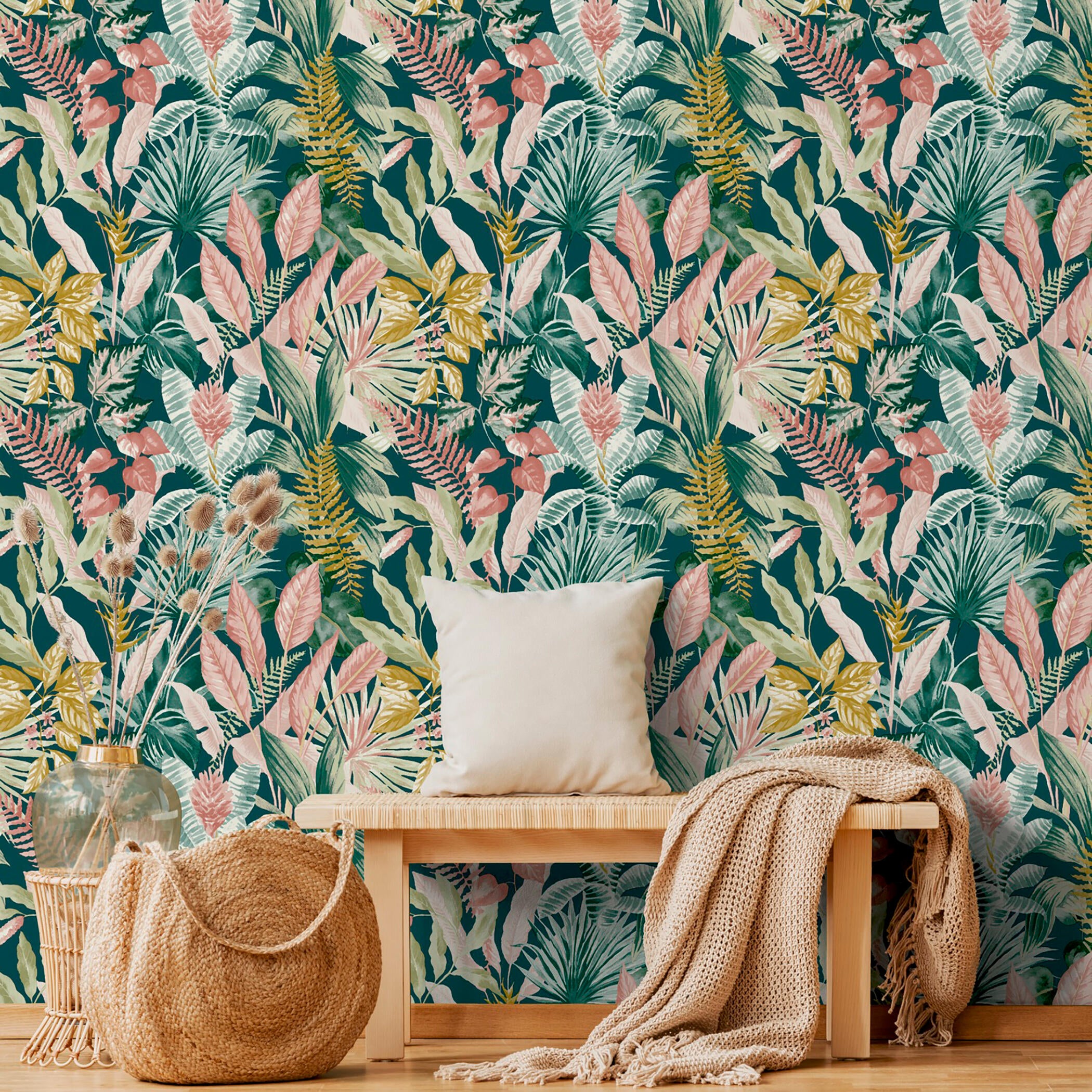 Papel de parede HAVANA multicor 0.53 x 10.05m INSPIRE - 20
