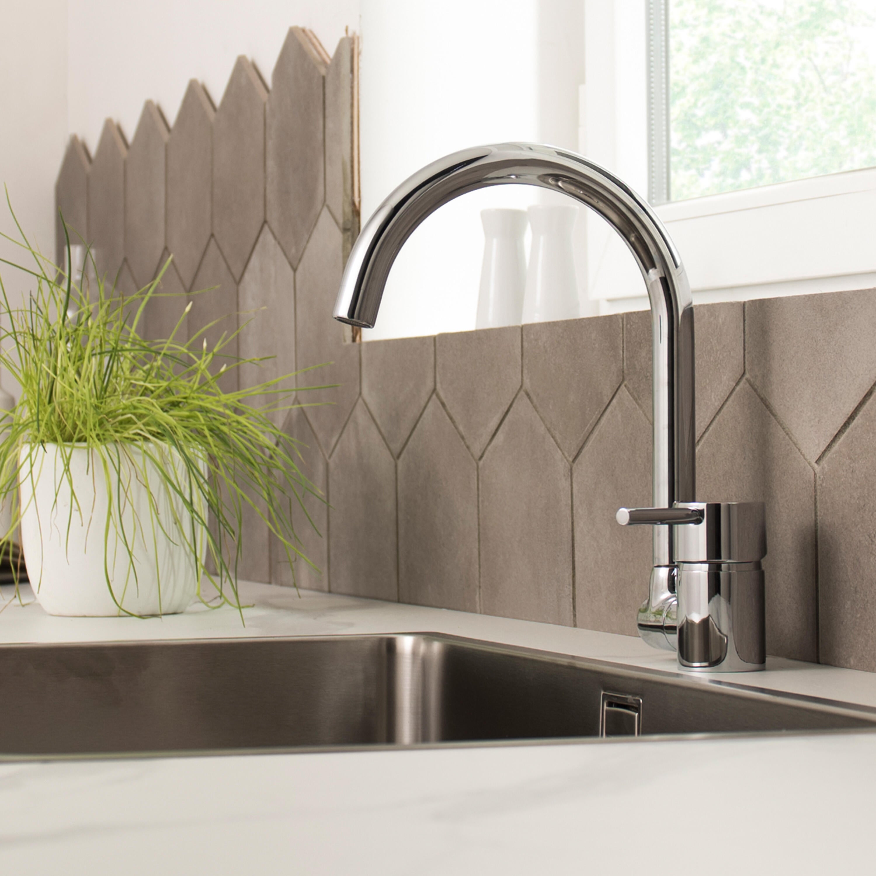 Torneira de bancada rebatível cromada Delinia Janine - 3