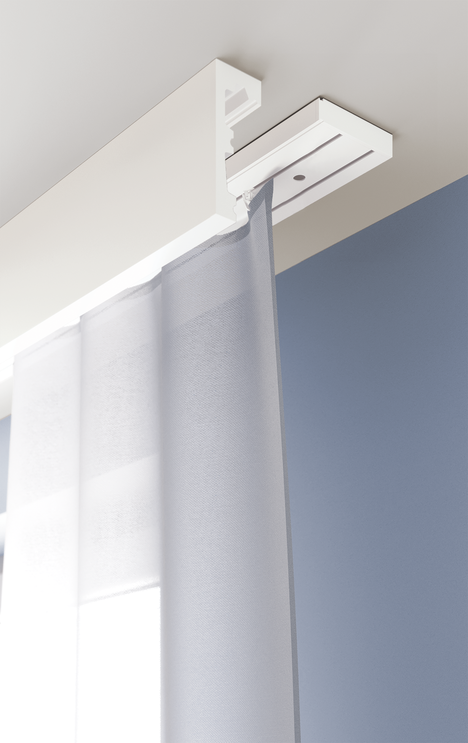 Listwa karniszowa LK-1 do LED z polimeru 10 x 200 cm DMS - 5