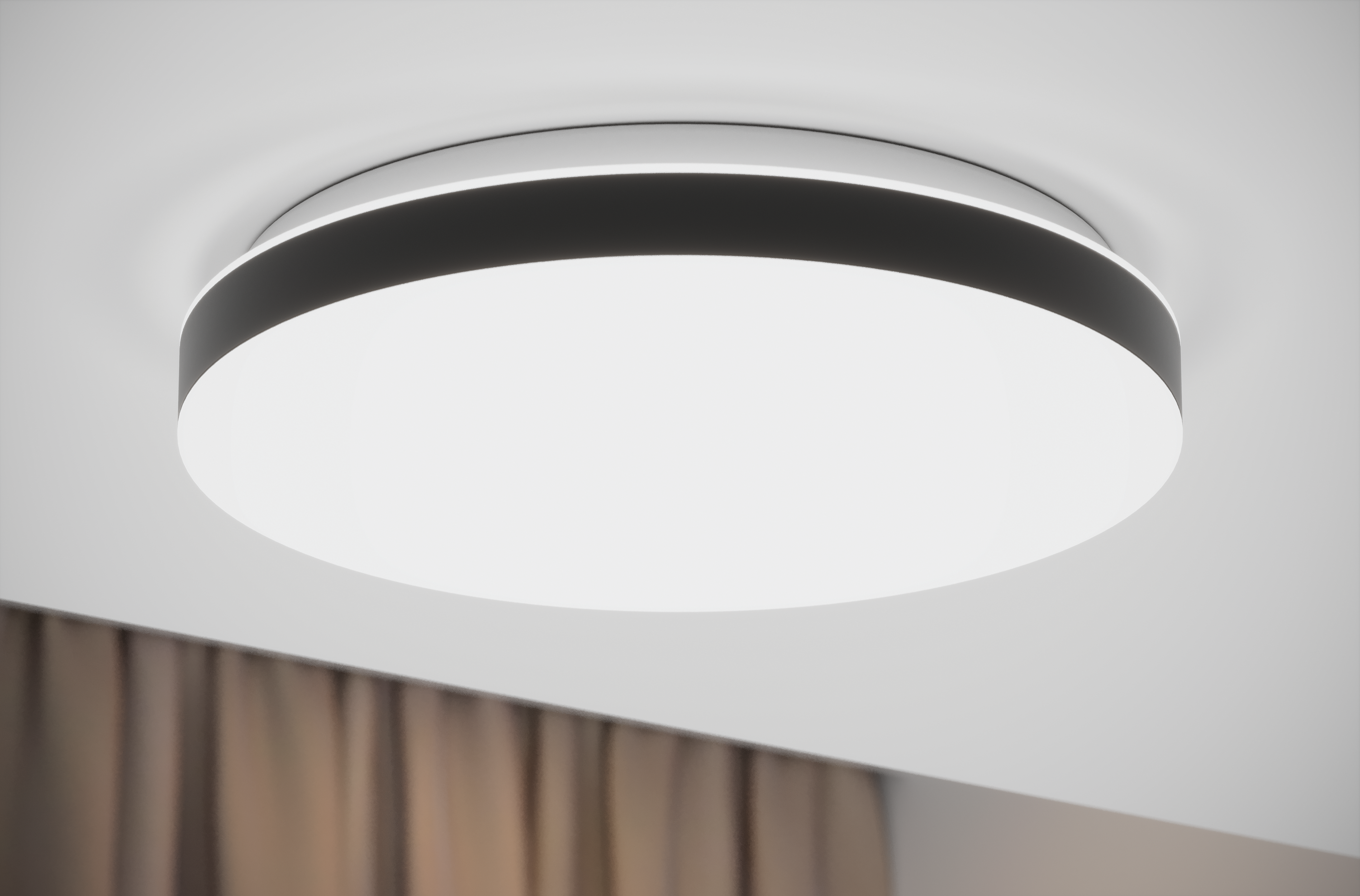 Plafon Babilon czarny okrągły 33 cm 1800 lm LED Light Prestige - 3