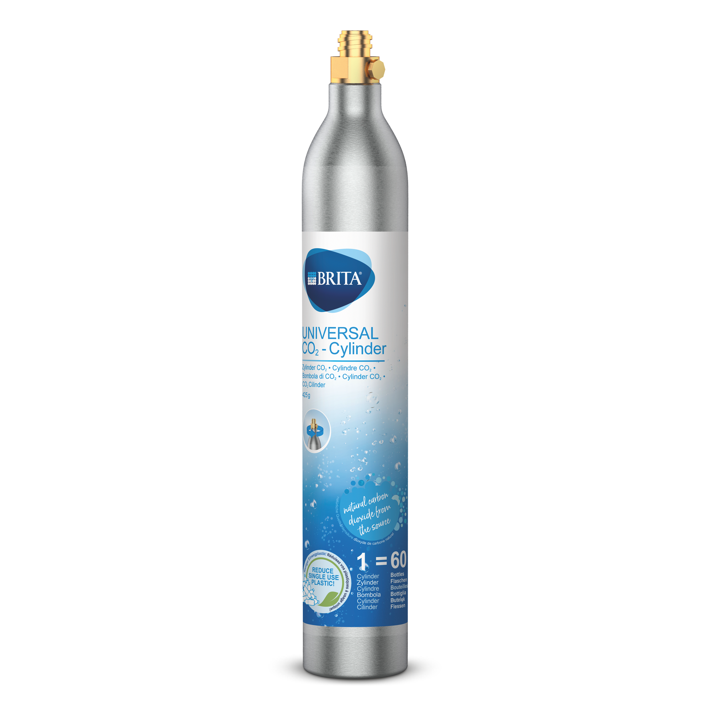 Nabój z gazem CO2 do saturatora SodaOne Brita