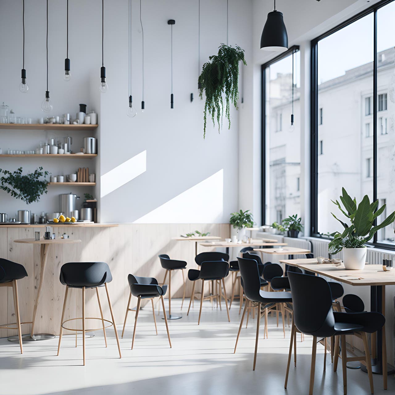 Diapositive Modernità in bianco e nero