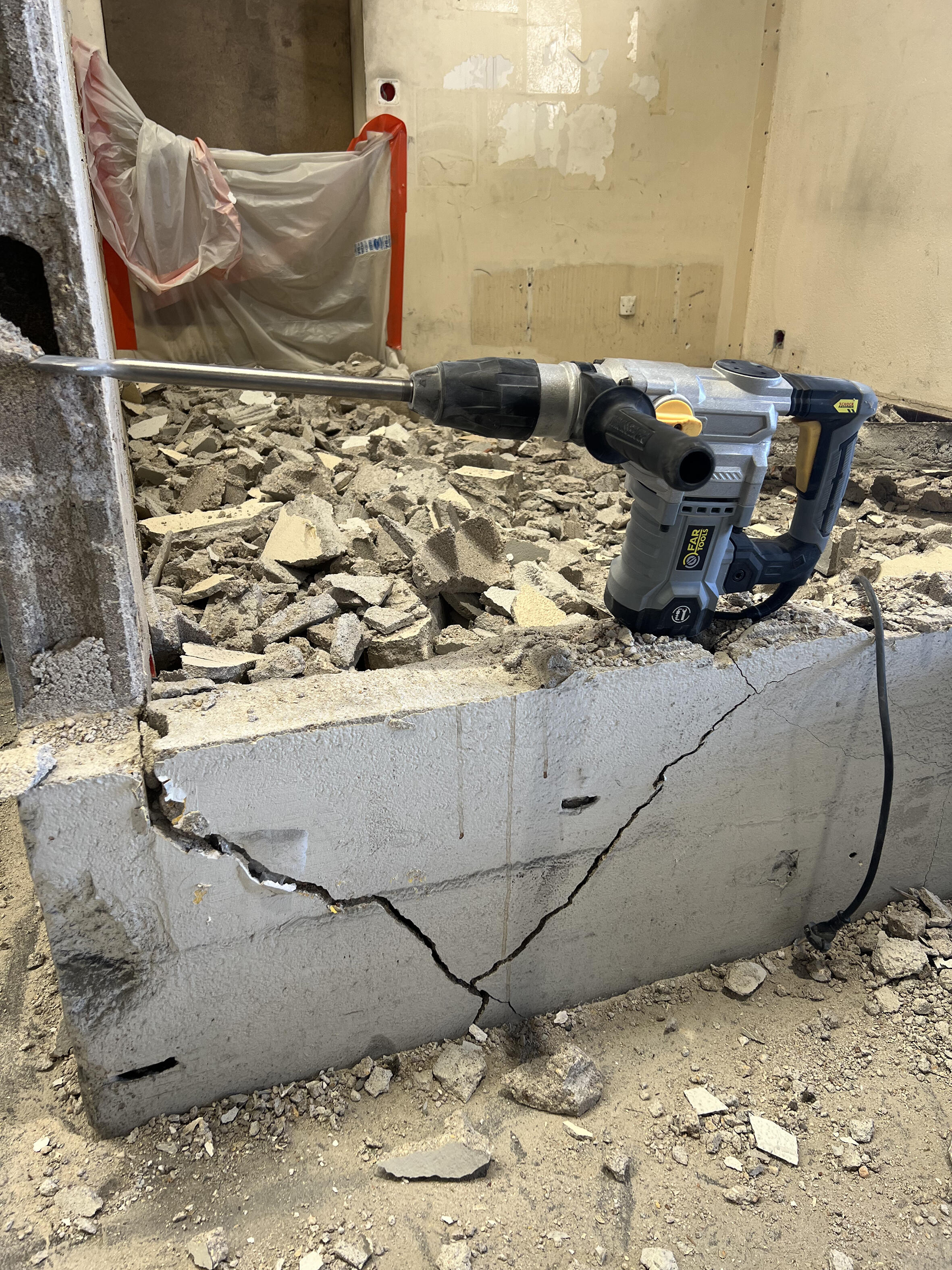 Marteau perforateur filaire FARTOOLS 115390, 1600 W - 2