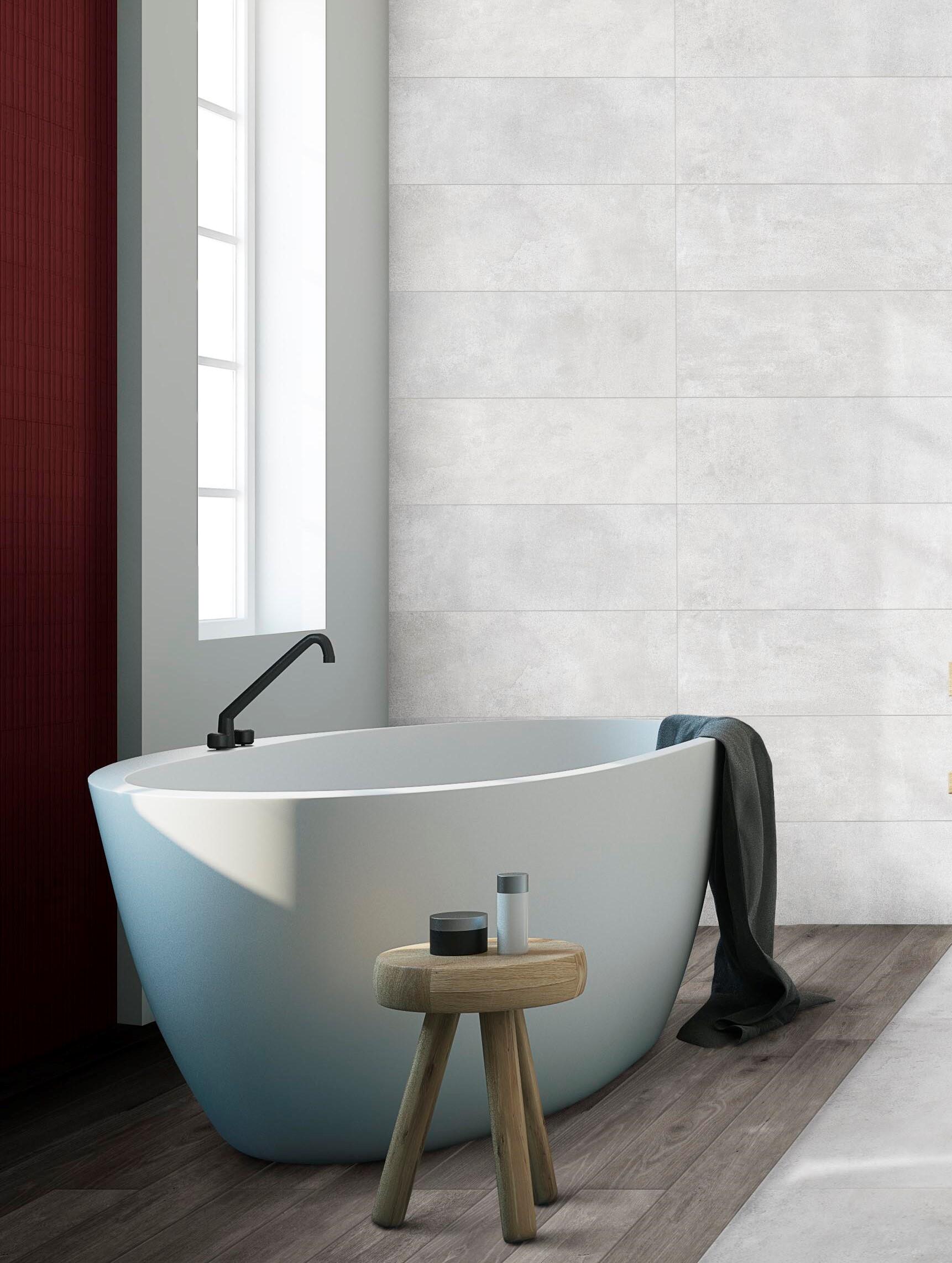 Piastrella da rivestimento interno in gres porcellanato MARAZZI 7.5 x 20 cm rettificato rosso lucido Tradition traffico medio forte (pei 3/5) Sp. 0.9 mm 0.84 mq - 3