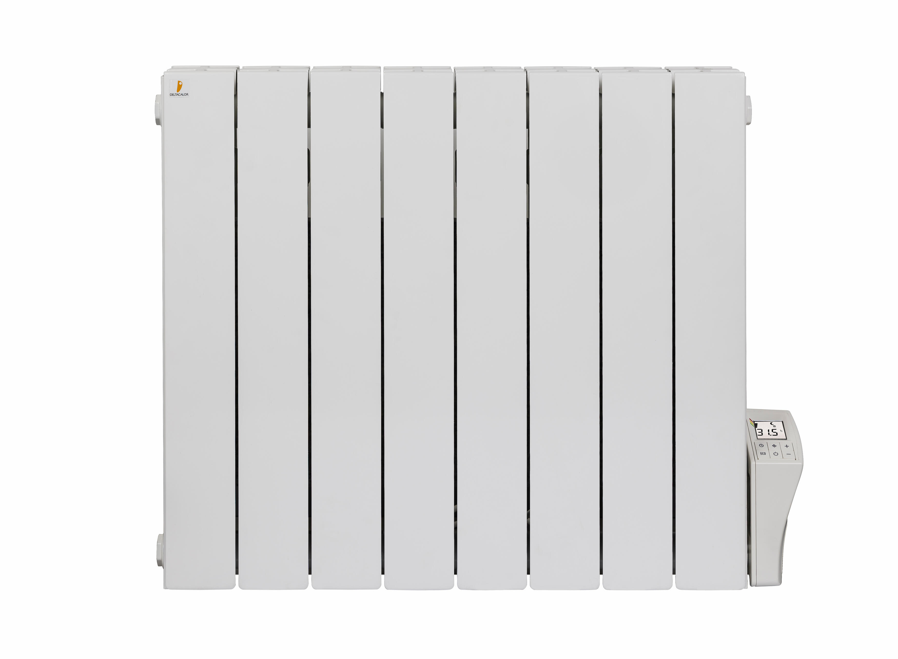 Radiateur électrique à inertie sèche 2000W DELTACALOR Cubo Evo — free download