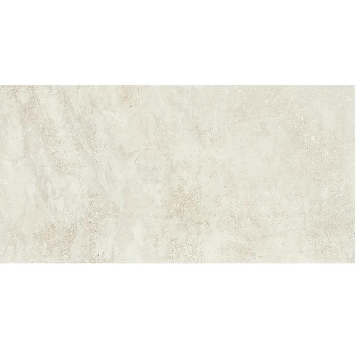 Piastrella da pavimento e rivestimento interno ed esterno 60 x 120 cm Sp. 9.2 mm rettificato Path Silk in gres porcellanato bianco opaco traffico molto intenso (pei 5/5) R10 1.44 mq - 3