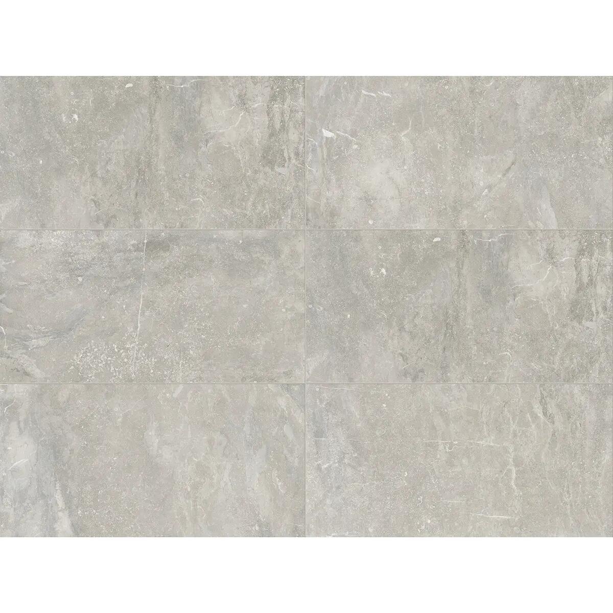 Piastrella da pavimento e rivestimento interno ed esterno in gres porcellanato 60 x 120 cm rettificato grigio opaco Path Warm R10 traffico molto intenso (pei 5/5) Sp. 9.2 mm 1.44 mq - 2