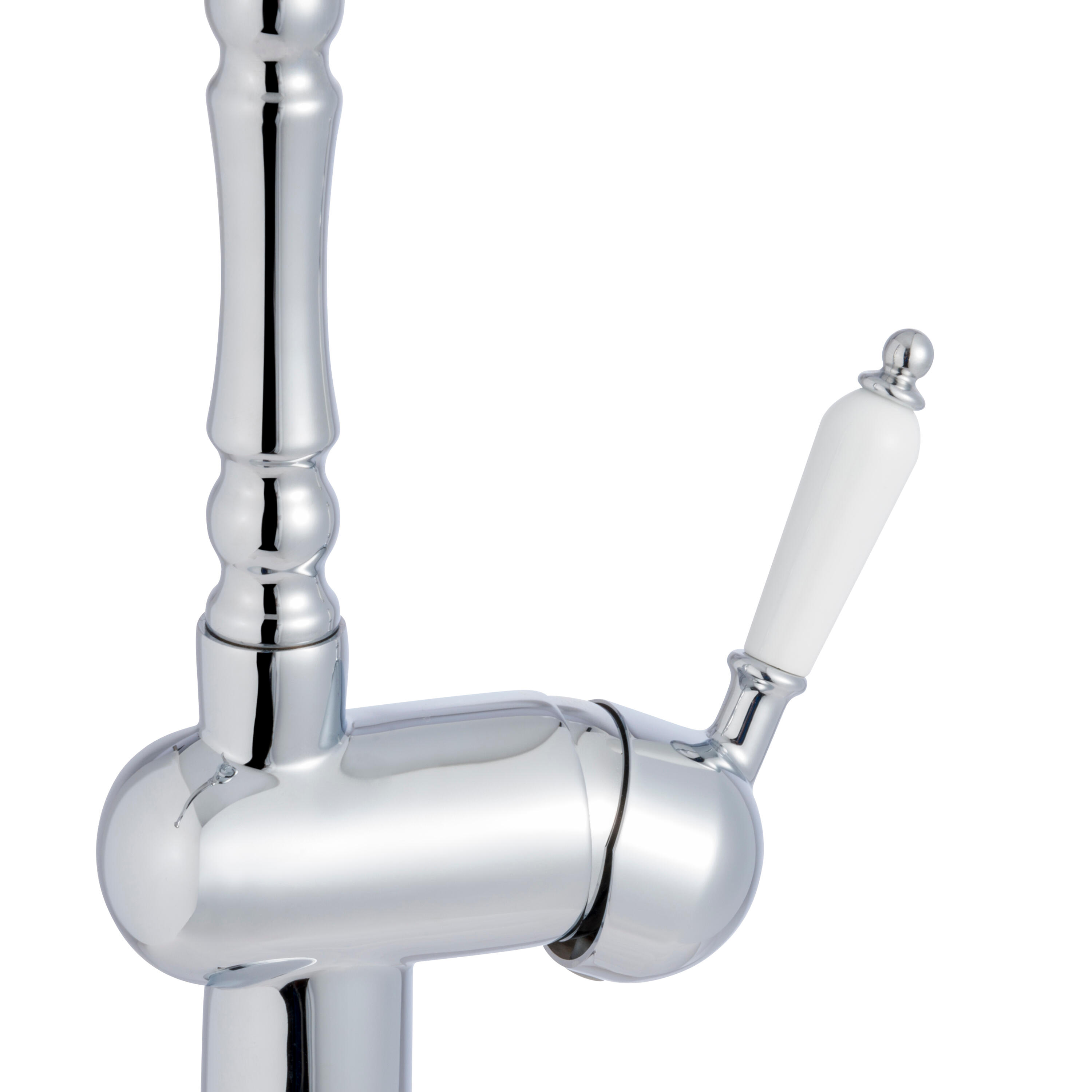 Orecchini A Cigno ZAVANA – Grandi A Bottone – Argento Con Cristalli – 21 Mm – Ipoallergenici - 3