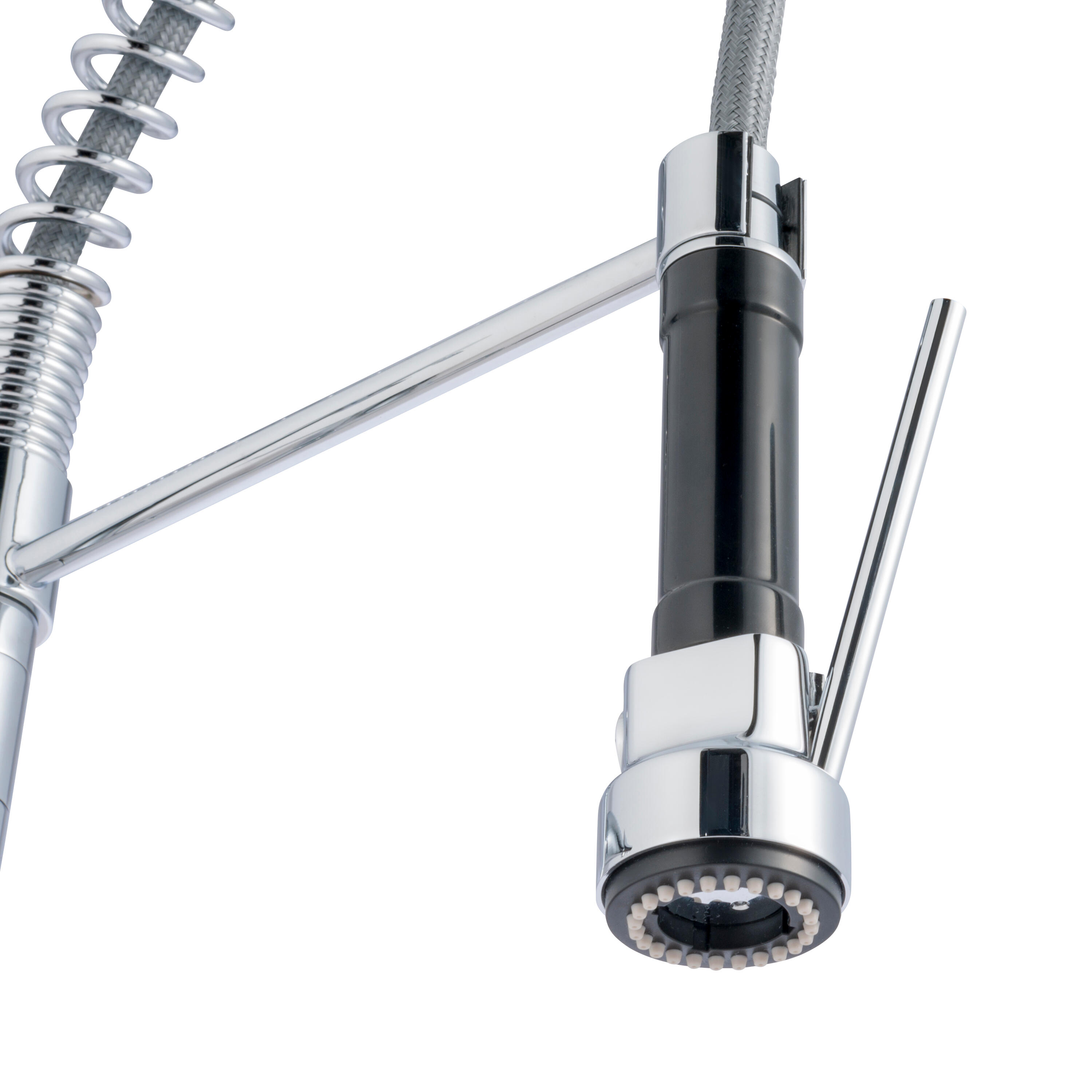 Mitigeur de cuisine avec douchette DELINIA Alain argent - 8