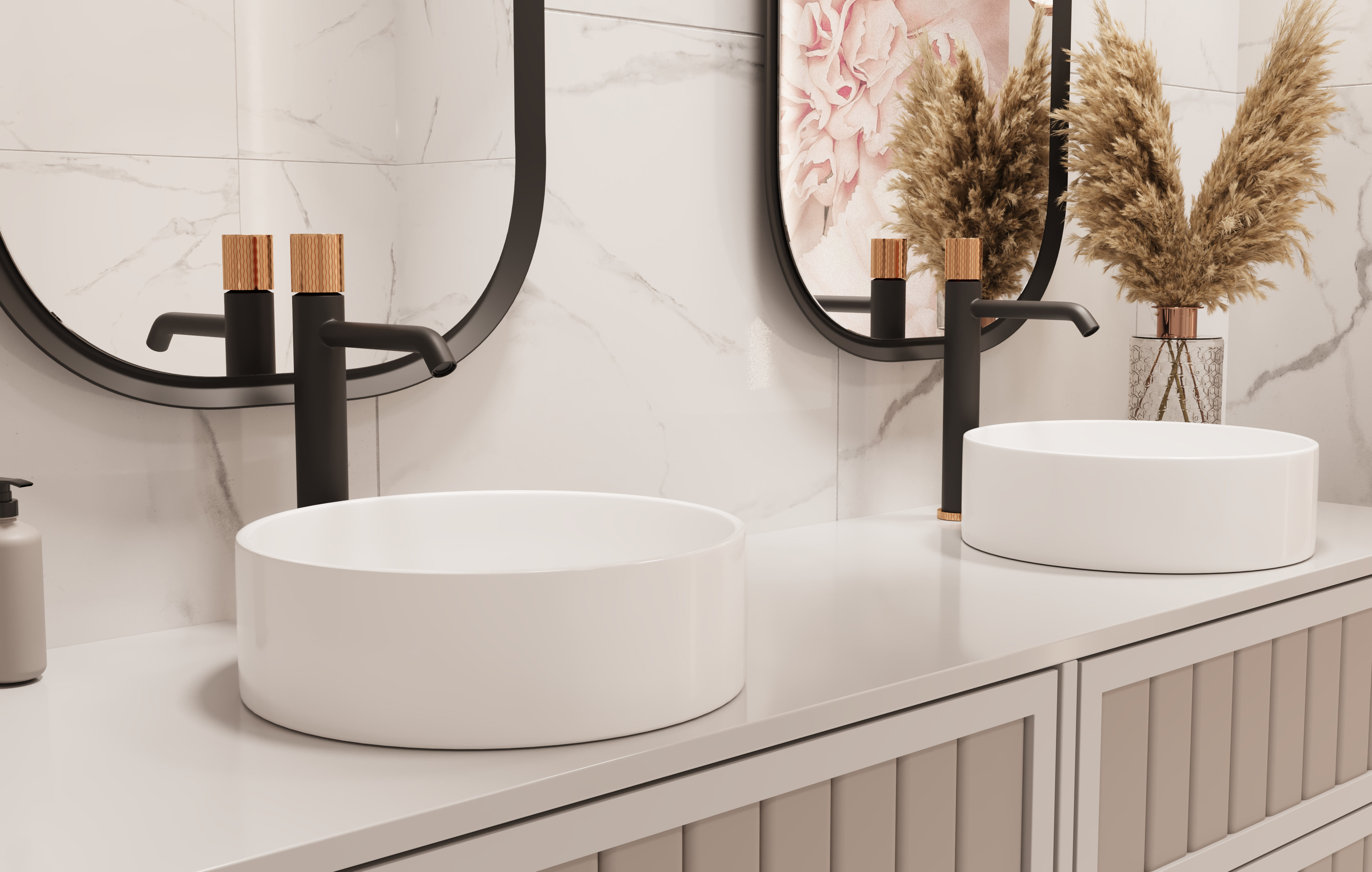 Umywalka nablatowa Livadia 36 Invena - 2