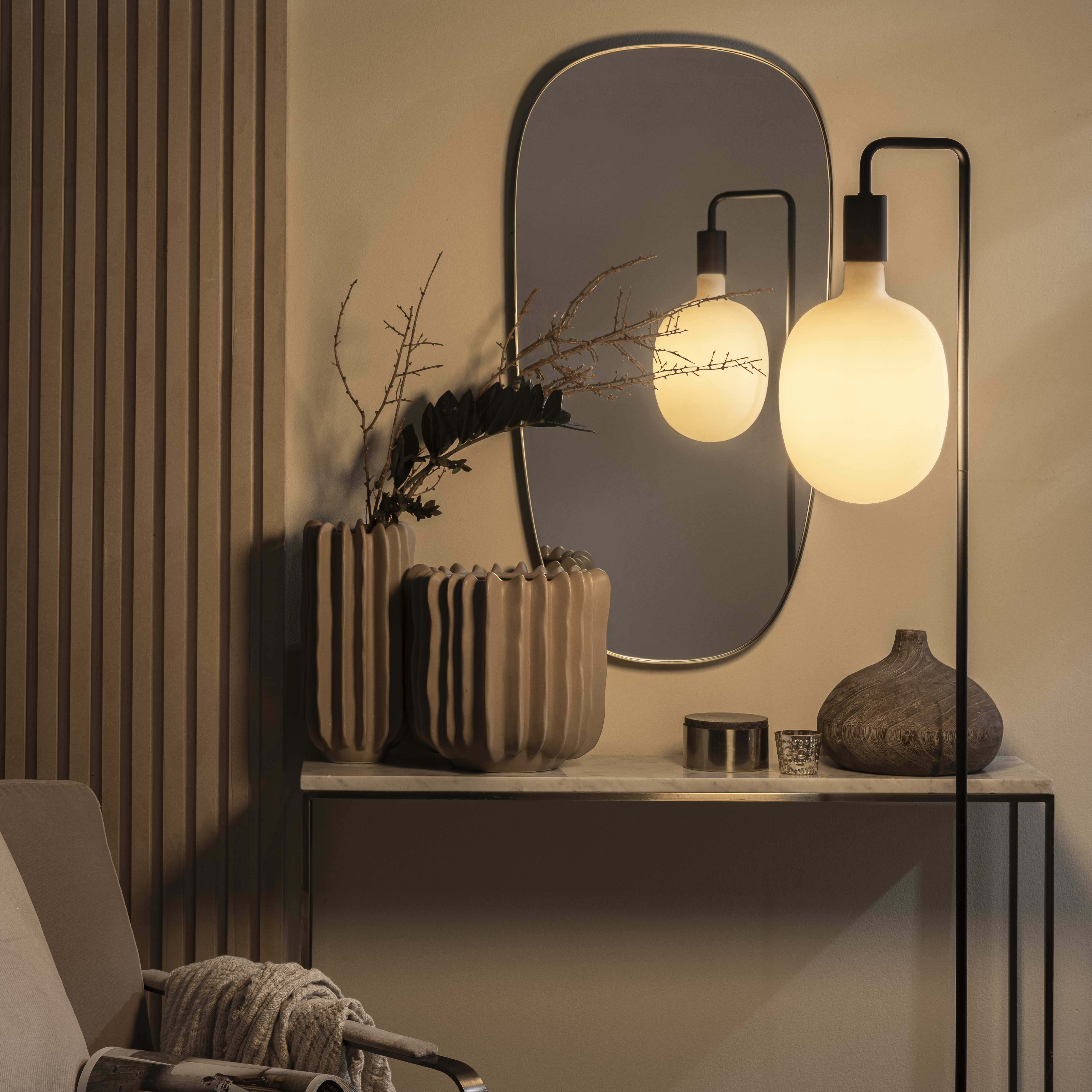 Lâmpada led filamentos G200 806lm 2700k branco Lexman - 10